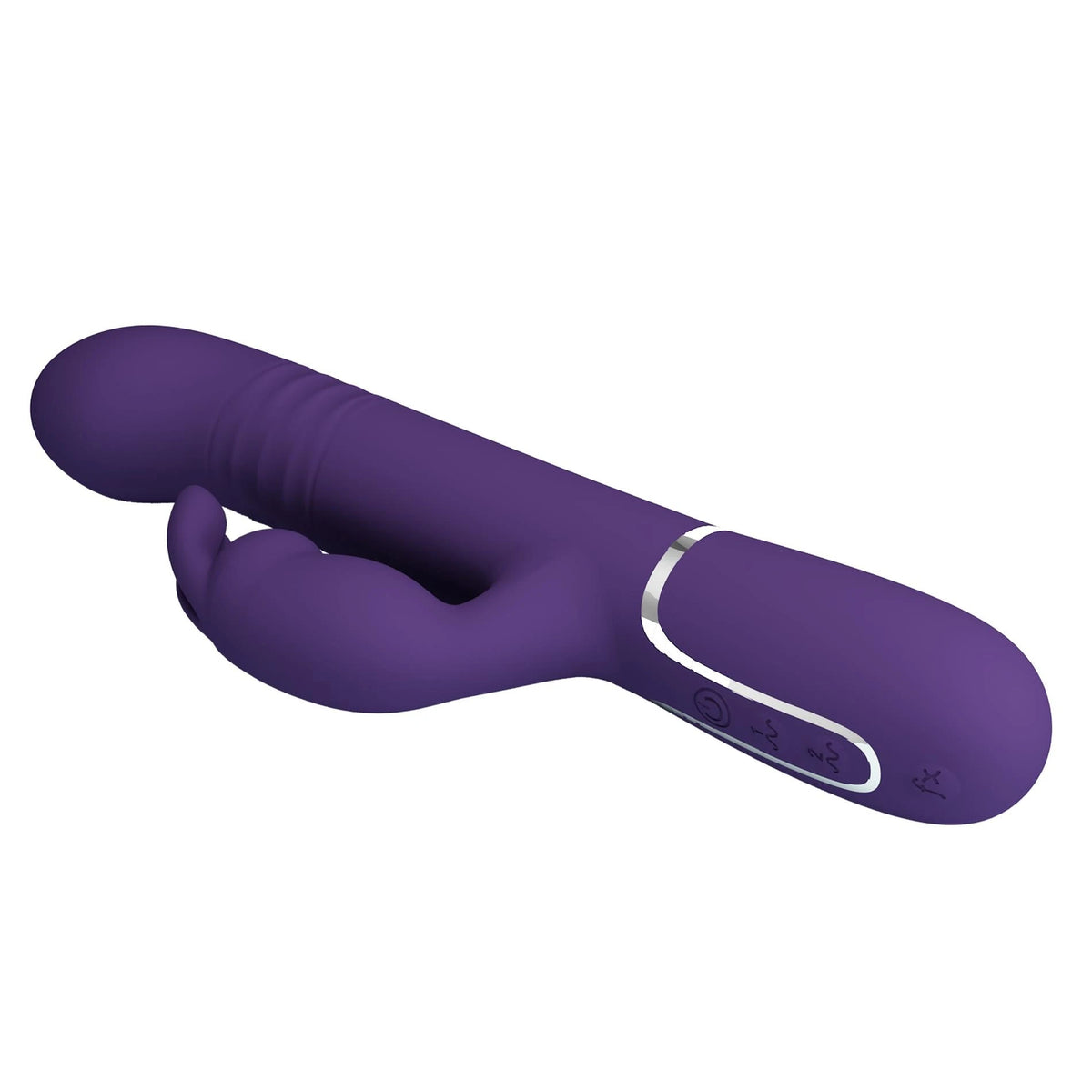 Rabbit vibrator Coale 7 functions – thrusting, rotating, purple BW-500013-2 | Pretty Love