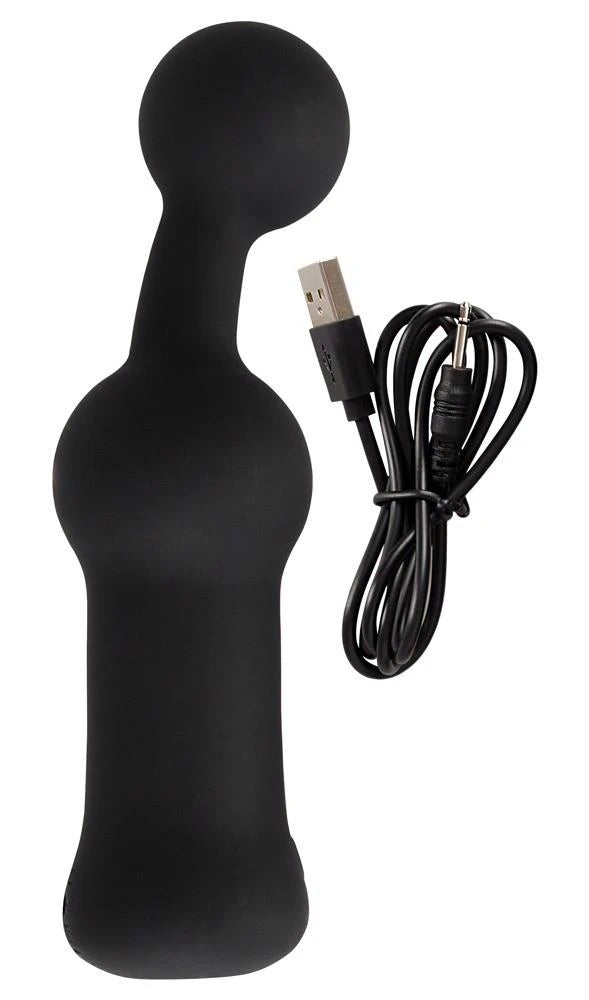 Prostata-Massagegerät 10 Funktionen – wiederaufladbar, schwarz | Black Velvets
