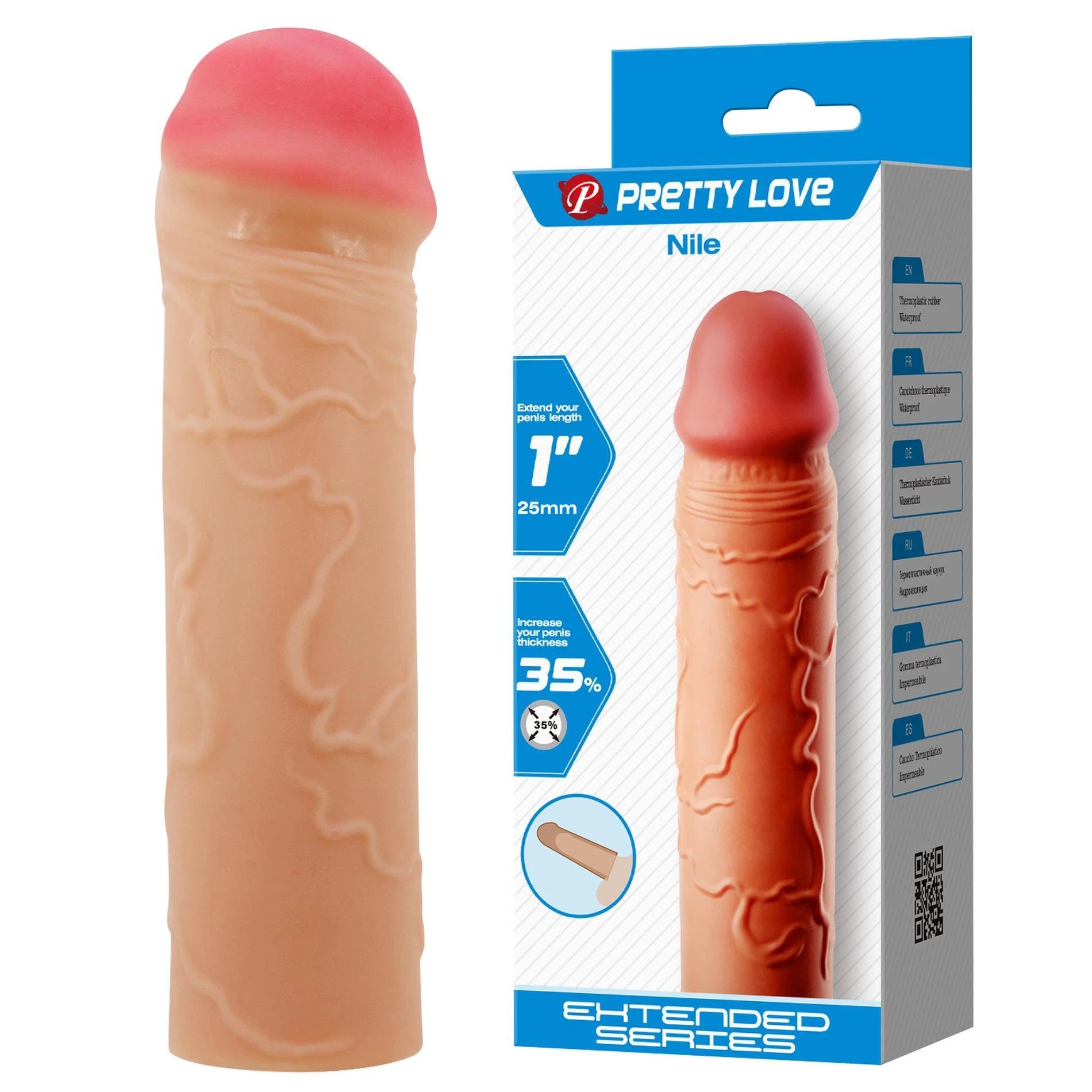 PRETTY LOVE - Nile 1"(25mm) Extended Series, TPR