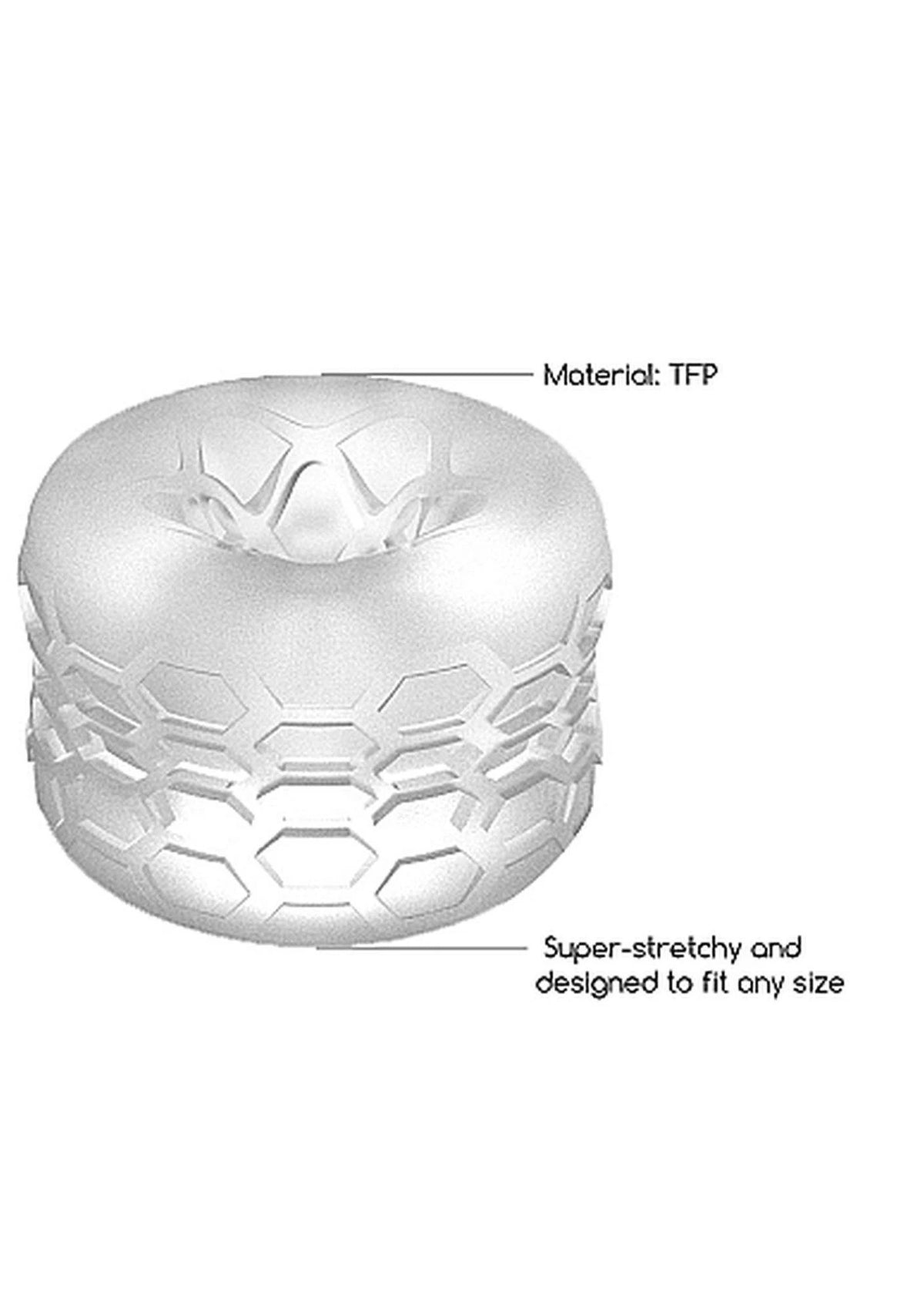 Anello fallico No.94 Bumper – trasparente | Sono