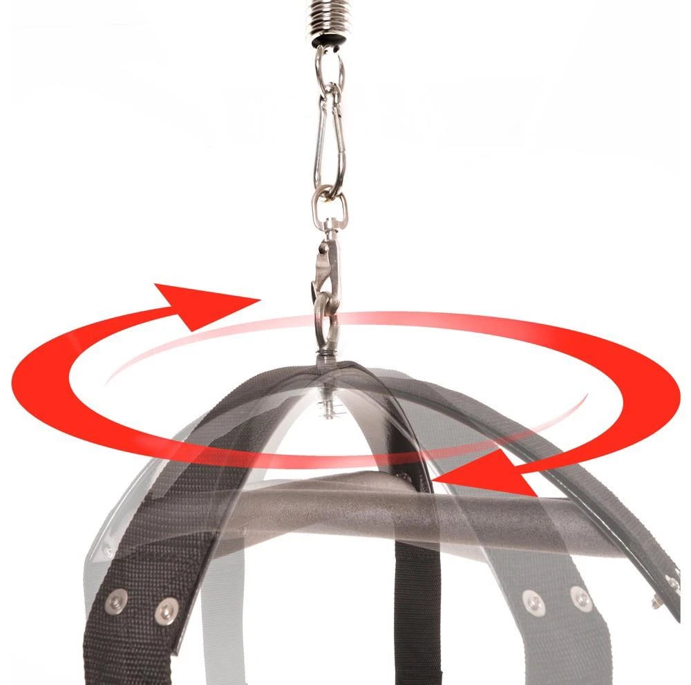Mobiliário erótico Spinning Swing – preto | Fetish Fantasy Series