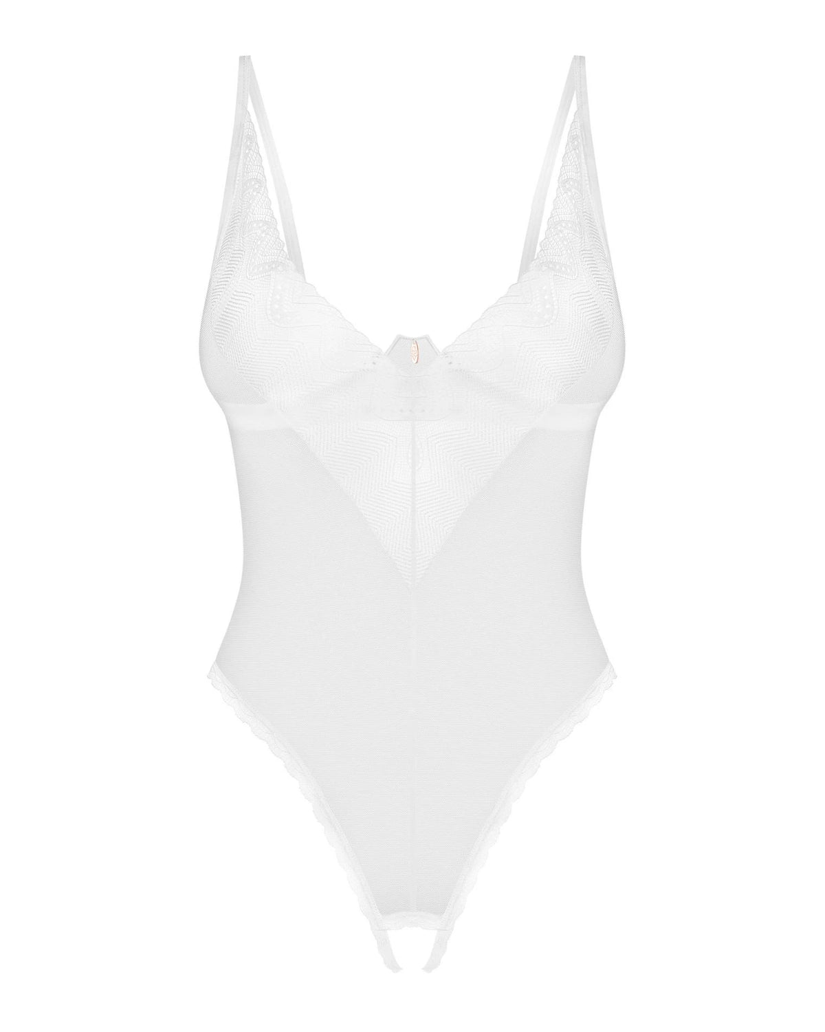 Body Alissium – aberto, branco | Obsessive
