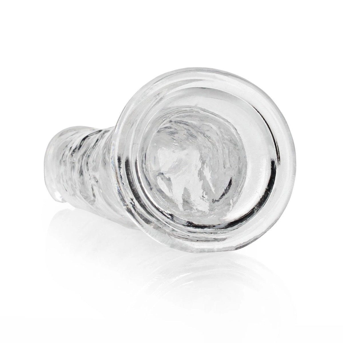 Consolador realista Straight 7.2 cm – con ventosa, transparente | RealRock