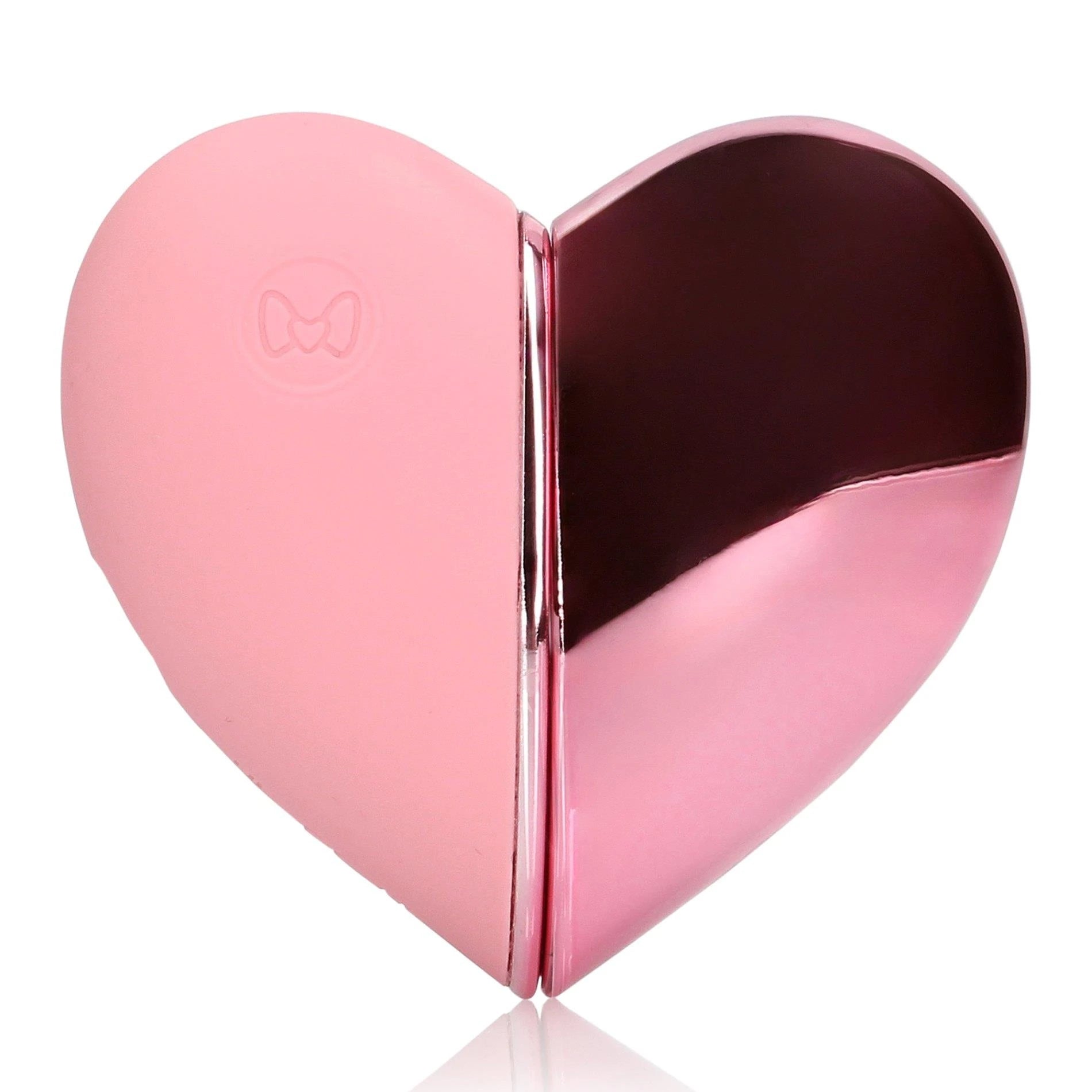 Tapping Heart Vibrator - Pink Arabesque
