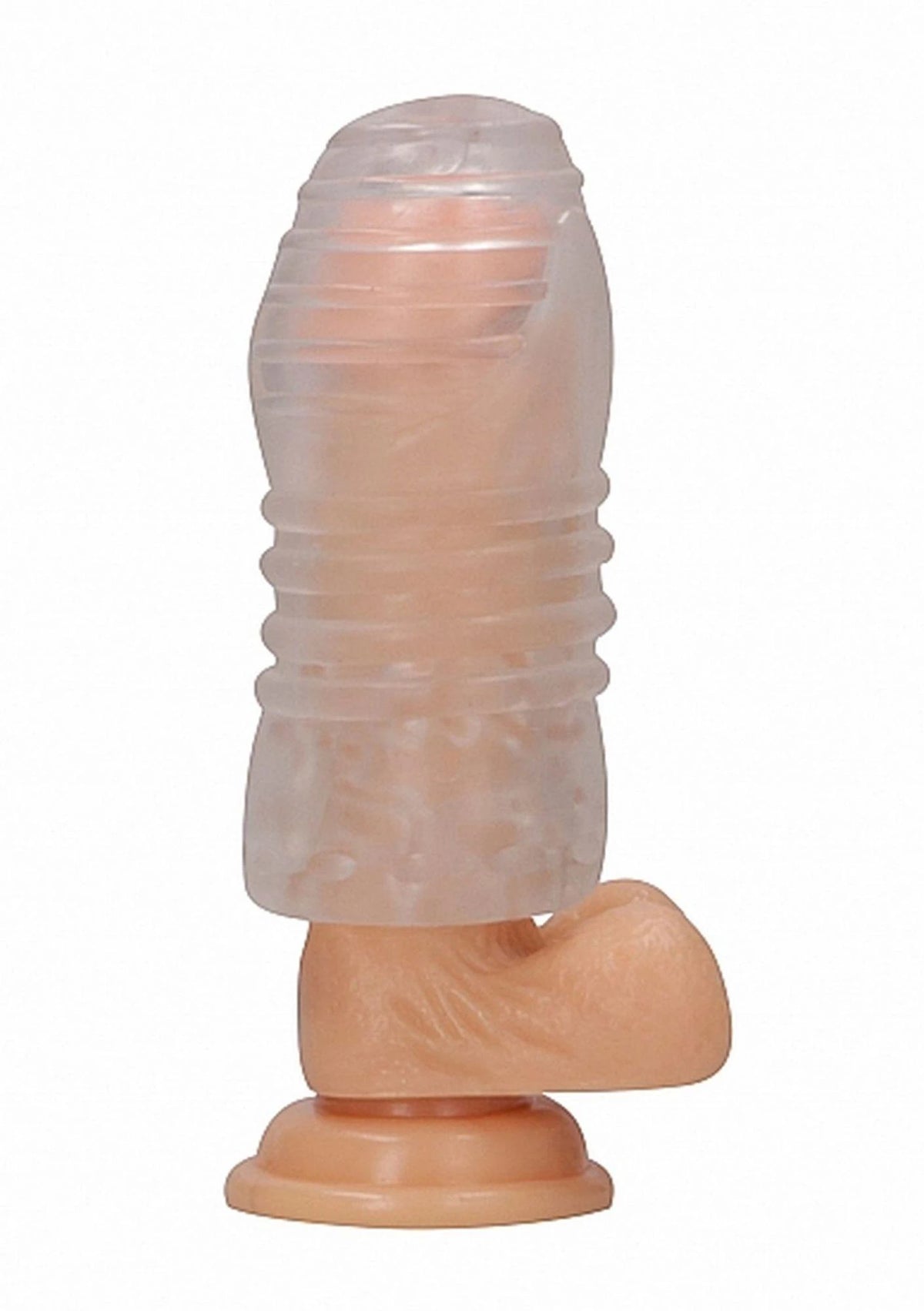 Masturbatore No.68 Stroker 14.2 cm – tascabile, trasparente | Sono
