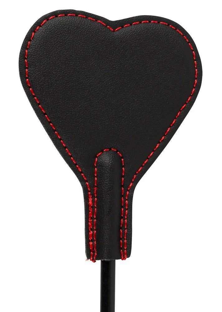 Korbács Crop – fekete 25 cm | Bad Kitty