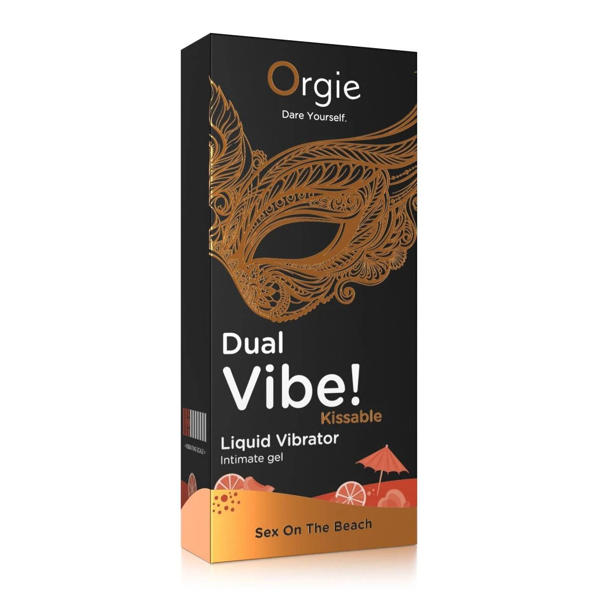 Dual Vibe! Kissable Liquid Vibrator - Sex On The Beach - 0.5 fl oz / 15 ml