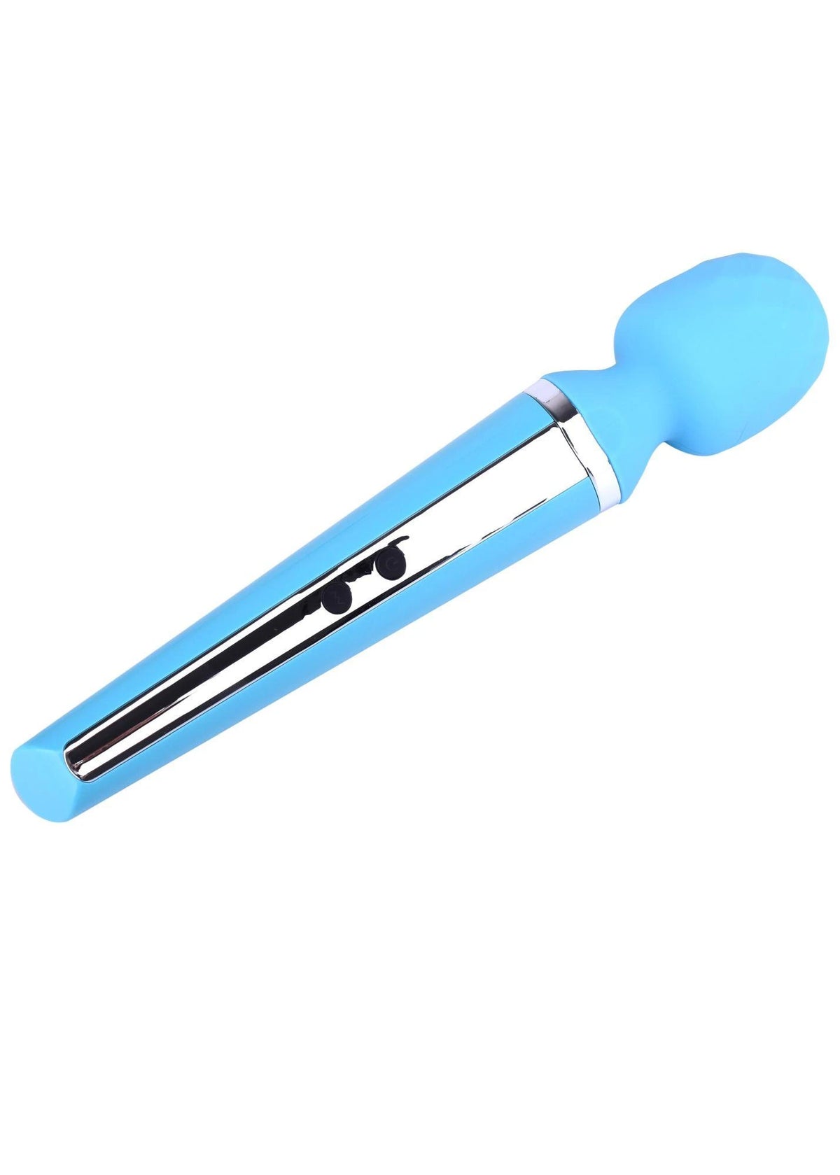 Masajeador wand Genius 10 funciones – recargable, azul claro | Favorites