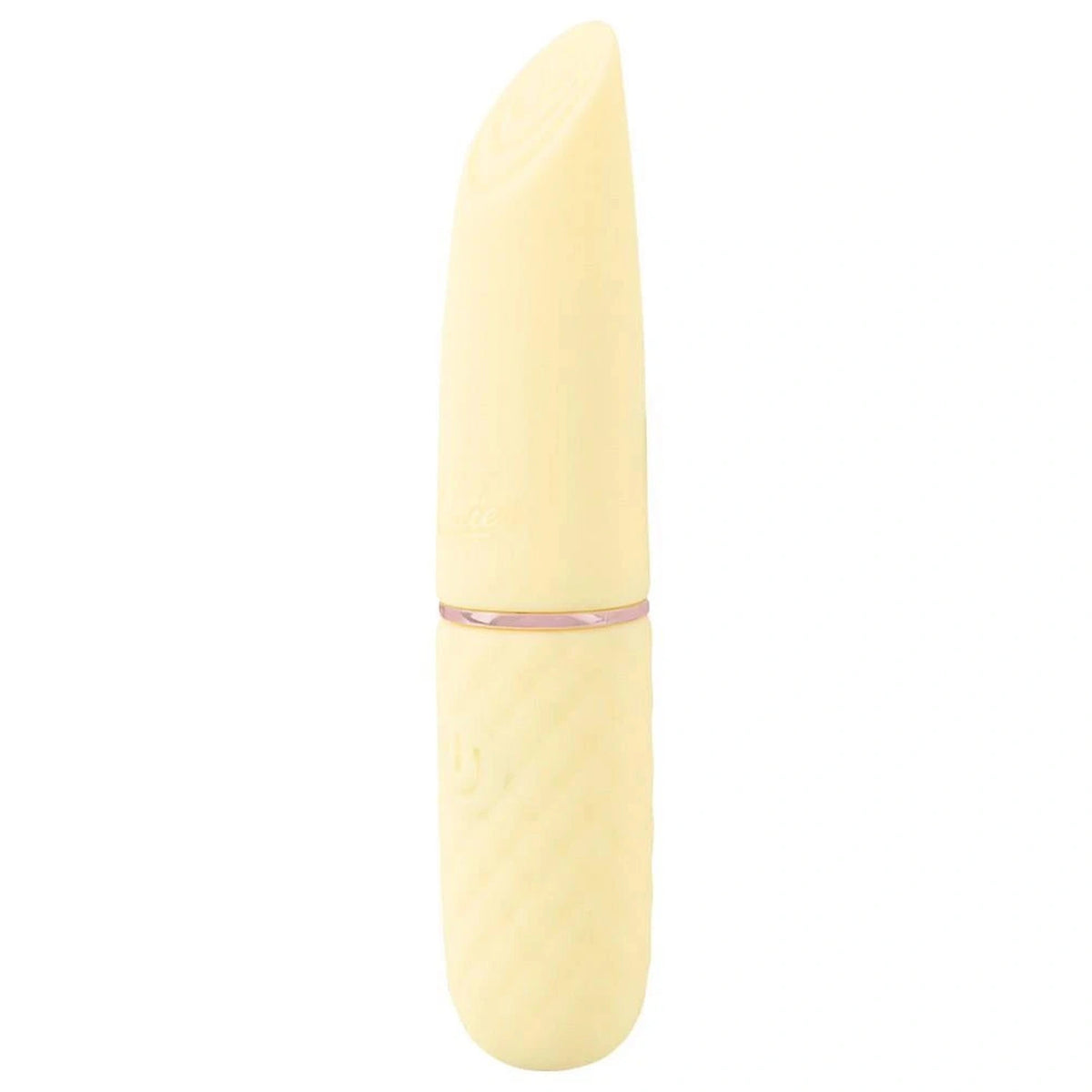 Mini vibratore 10.5 cm – ricaricabile, giallo | Cuties