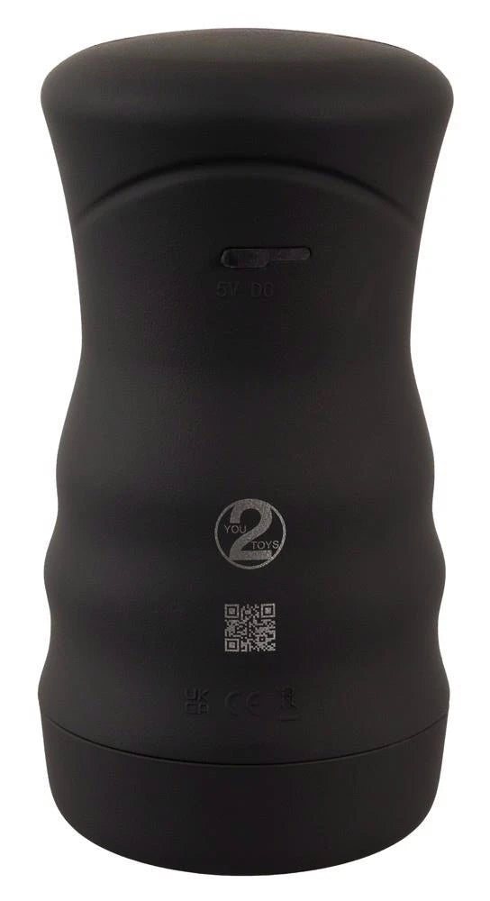 Masturbator Gyro 4 functions – rechargeable, black