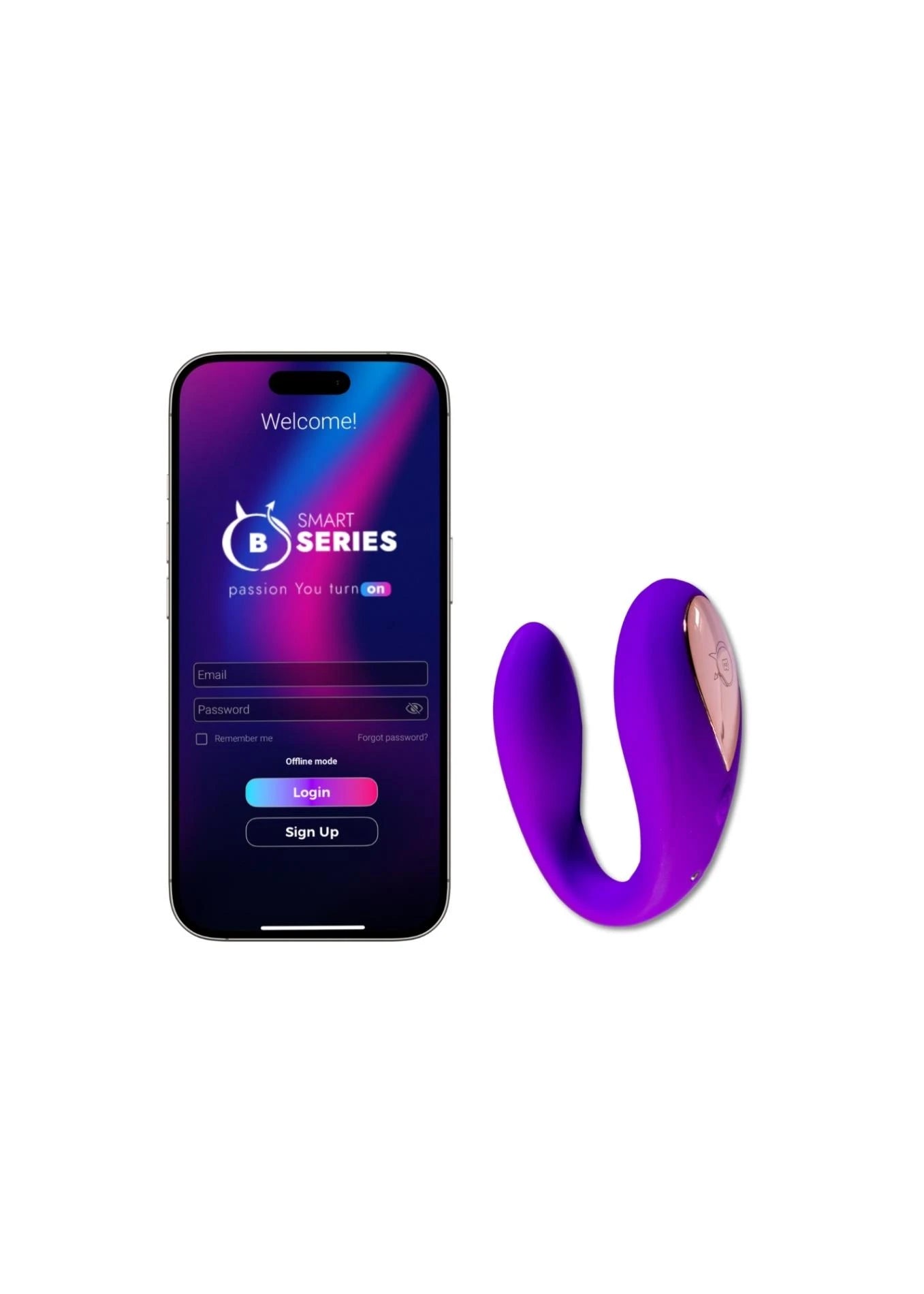 Double Fun - Masseur contrôlé par application