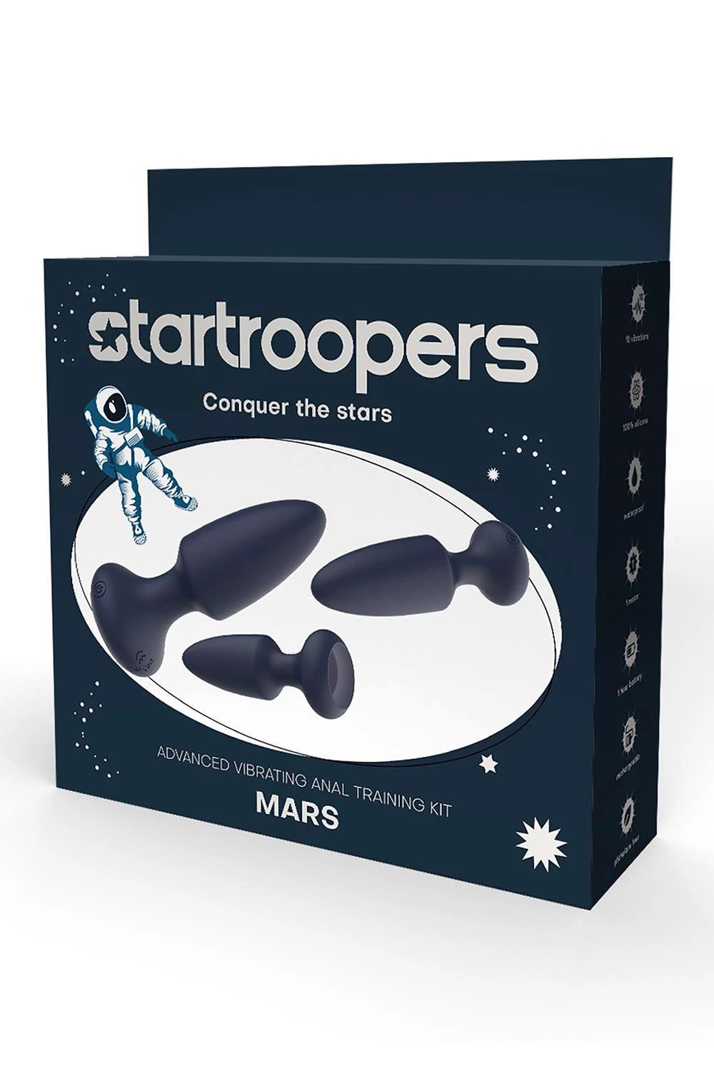 Analplug Star Trooper Mars Advanced 7 Funktionen – vibrierend, wiederaufladbar | Dream Toys