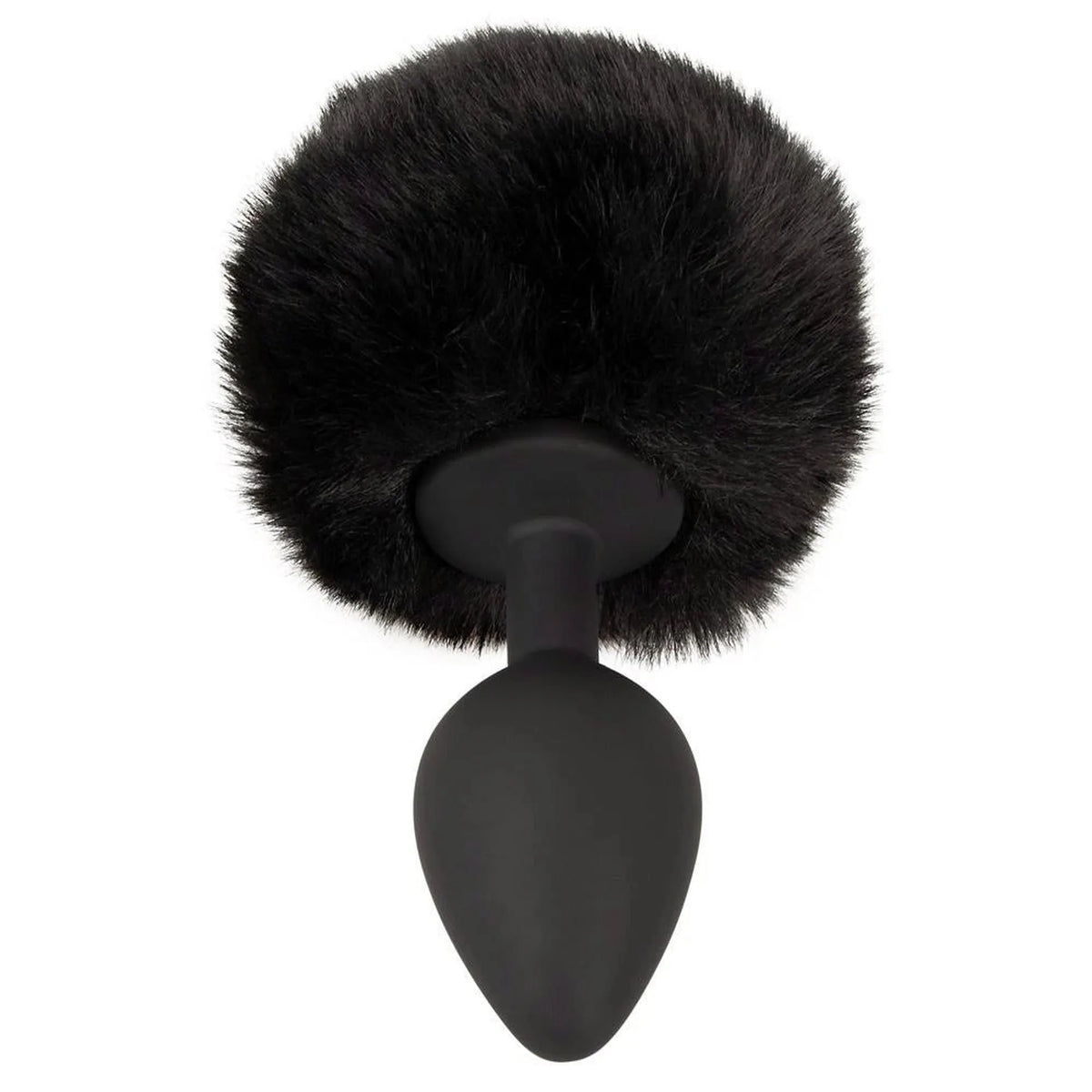 Plug anale fluffy tail 14.2 cm – nero