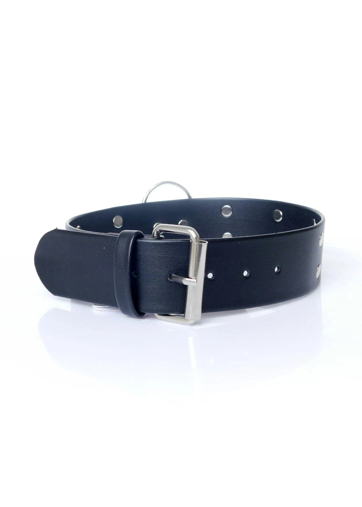 Amarra bondage Collar with studs – preta 42 cm | Favorites