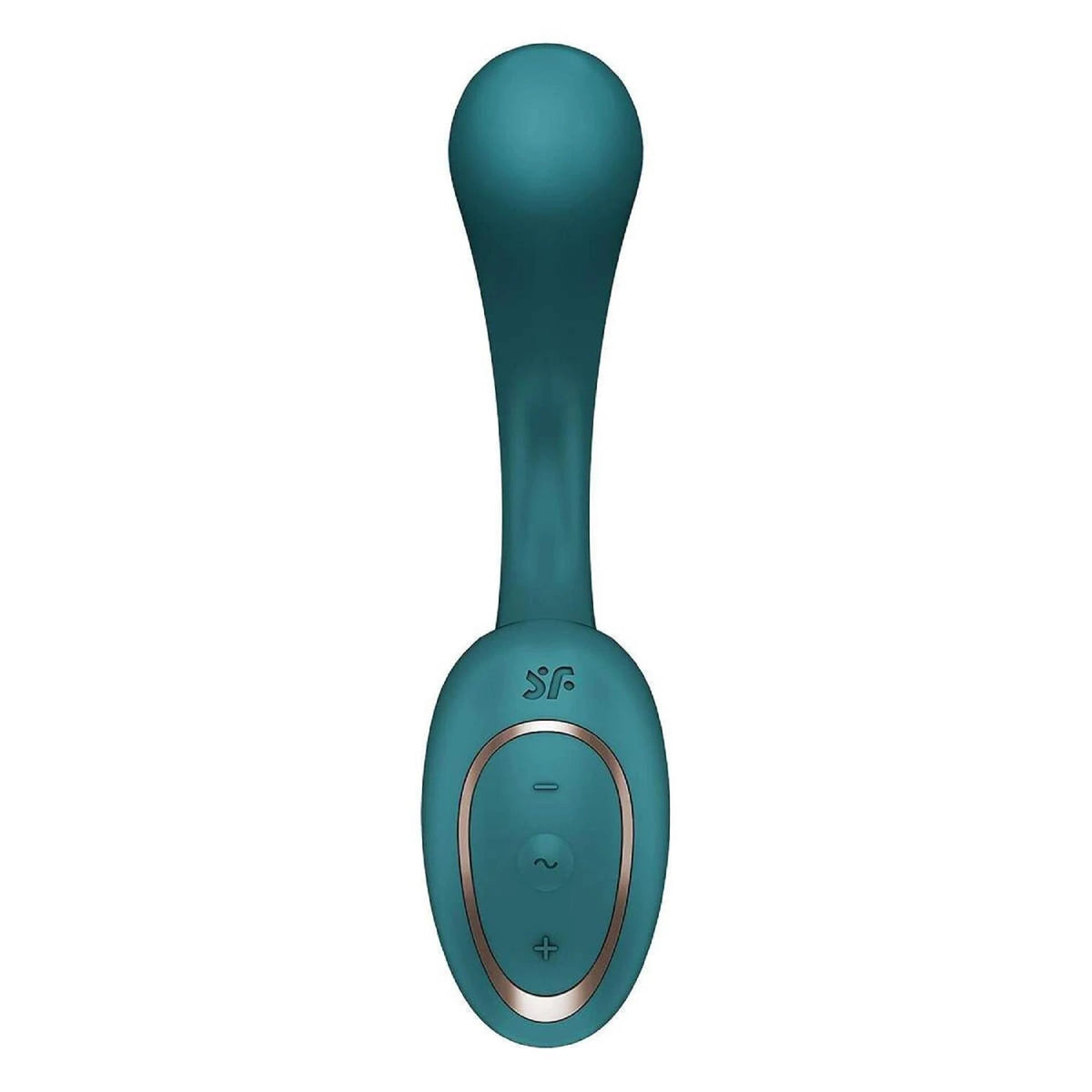 Vibrador punto G Goddess 2 – recargable, verde | Satisfyer