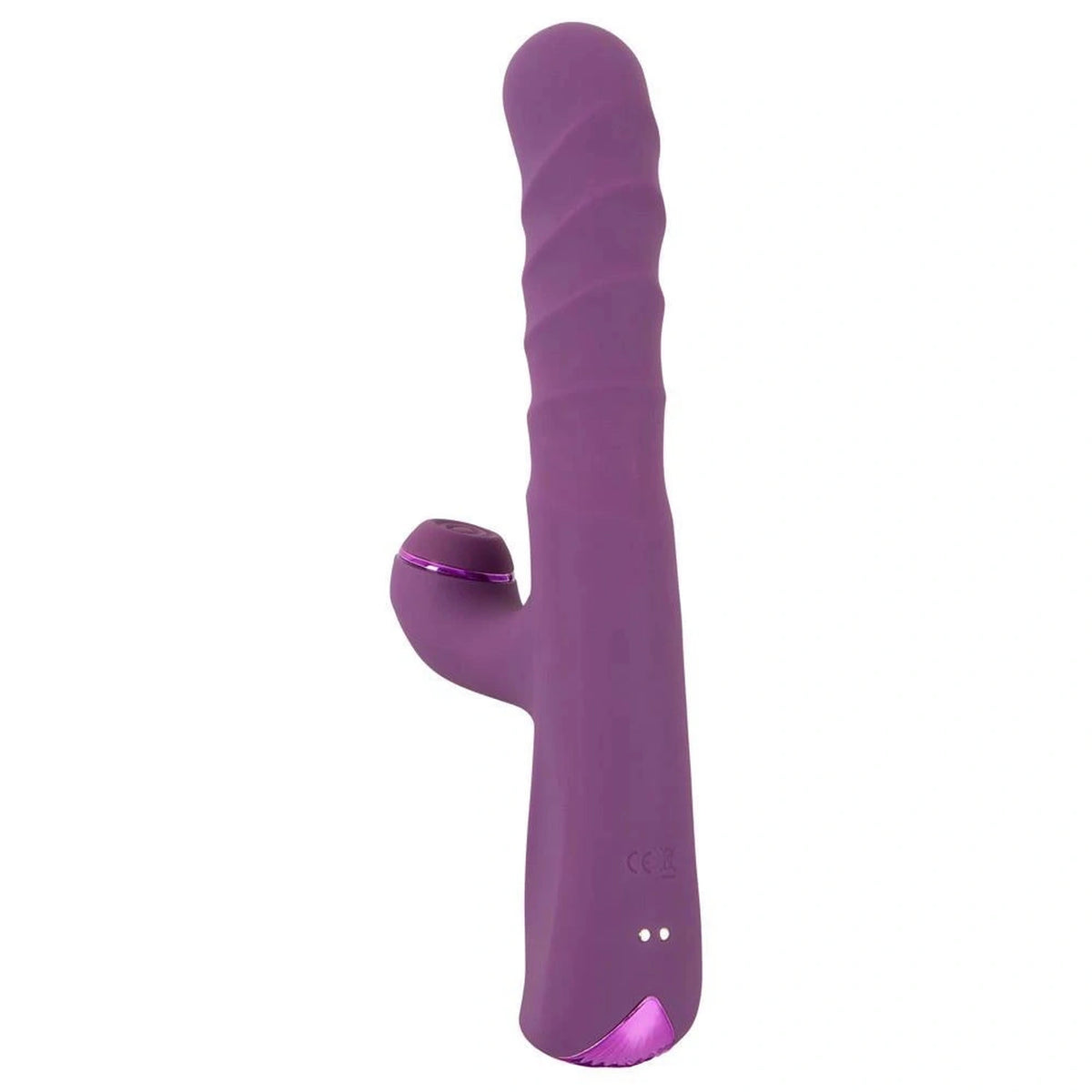 Vibratore rabbit 3 funzioni – ricaricabile, a spinta, viola 54027430000 | JAVIDA
