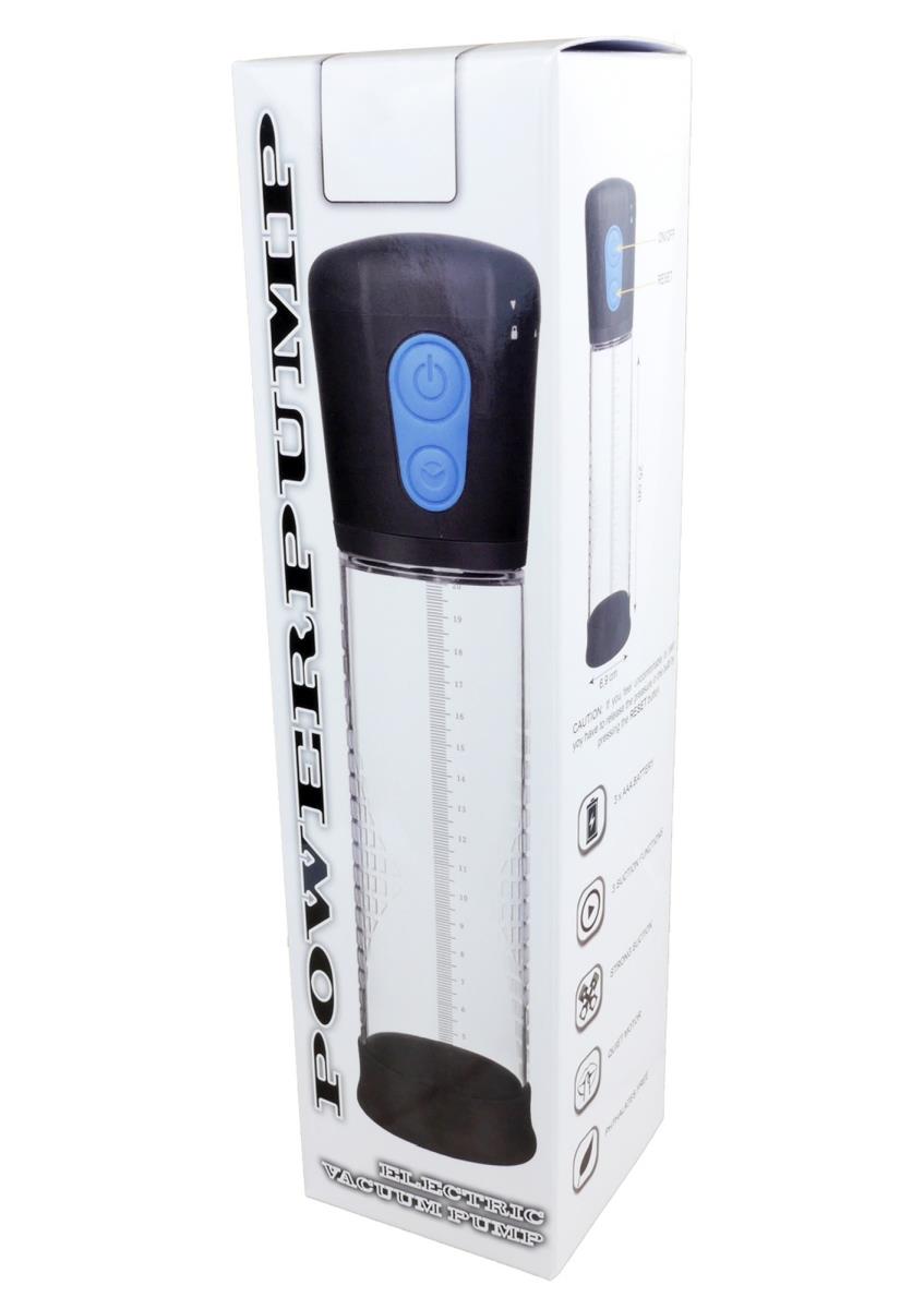 Penis pump Powerpump Electric Vacuum – clear 60-00012 | Favorites