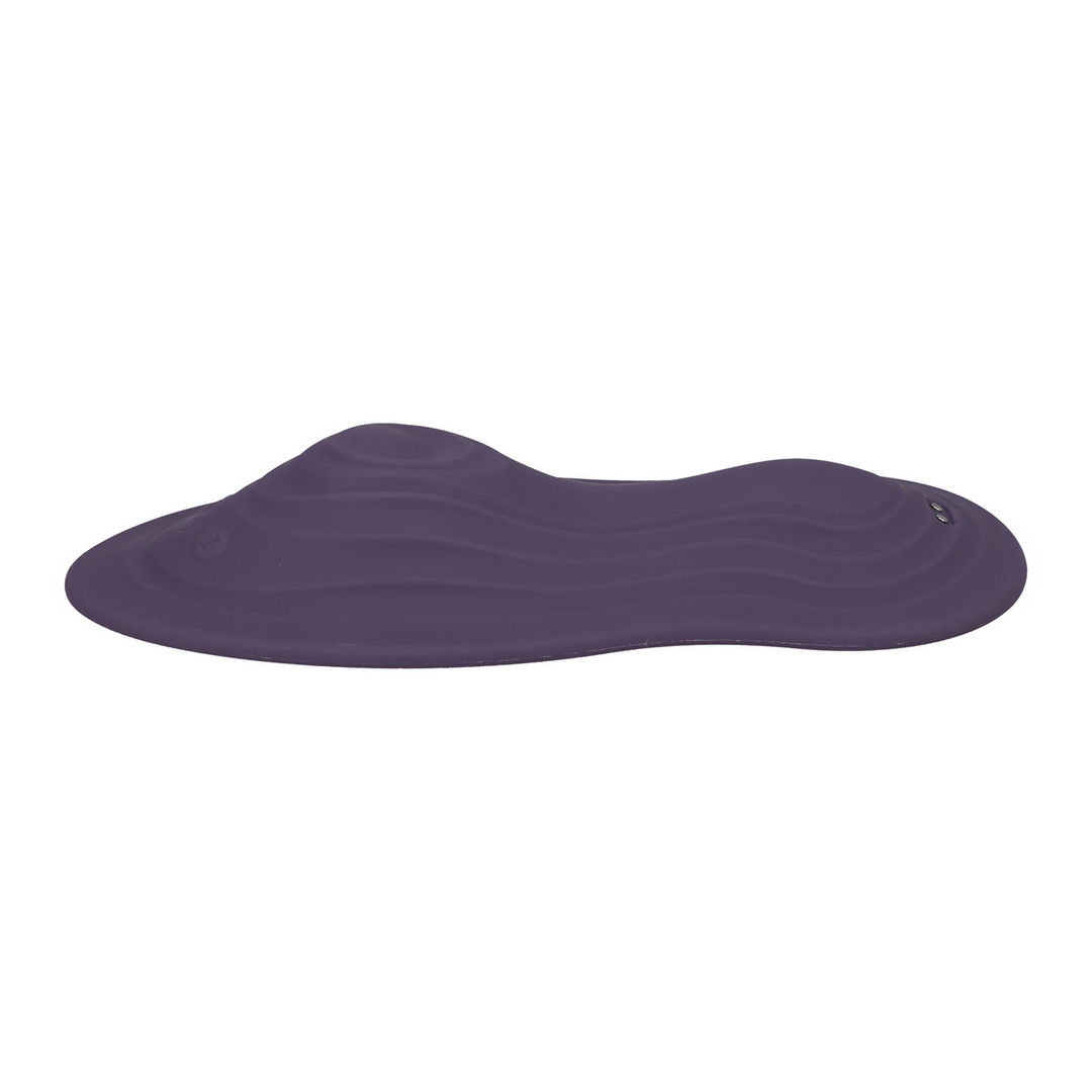iRide Pleasure Seat - Vibration - Rechargeable avec Télécommande sans Fil - Violet Poussiéreux