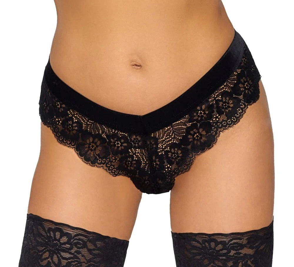Slip – in pizzo, nero 23109611041 | Cottelli LINGERIE