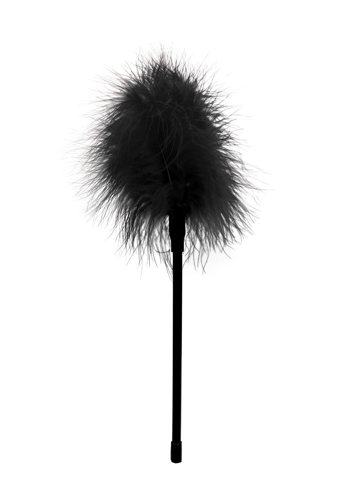 Látigo Feather Tickler – negro 27 cm | Ouch!