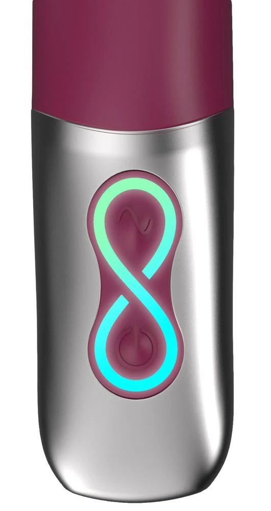 Vibromasseur point G Titanz Rubine 10 fonctions – rechargeable, rouge | Excellent Power