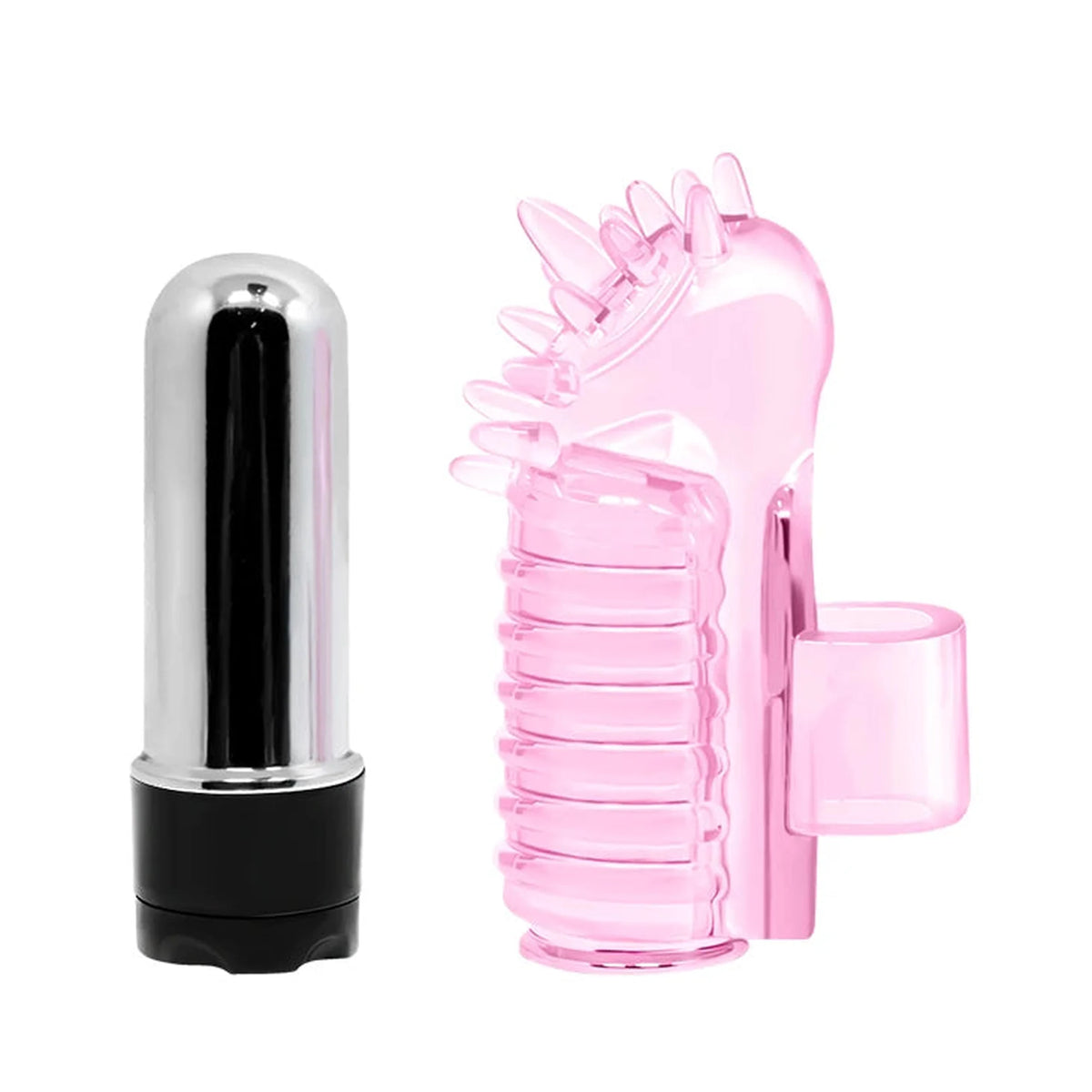 Vibrador de dedo – rosa | Baile