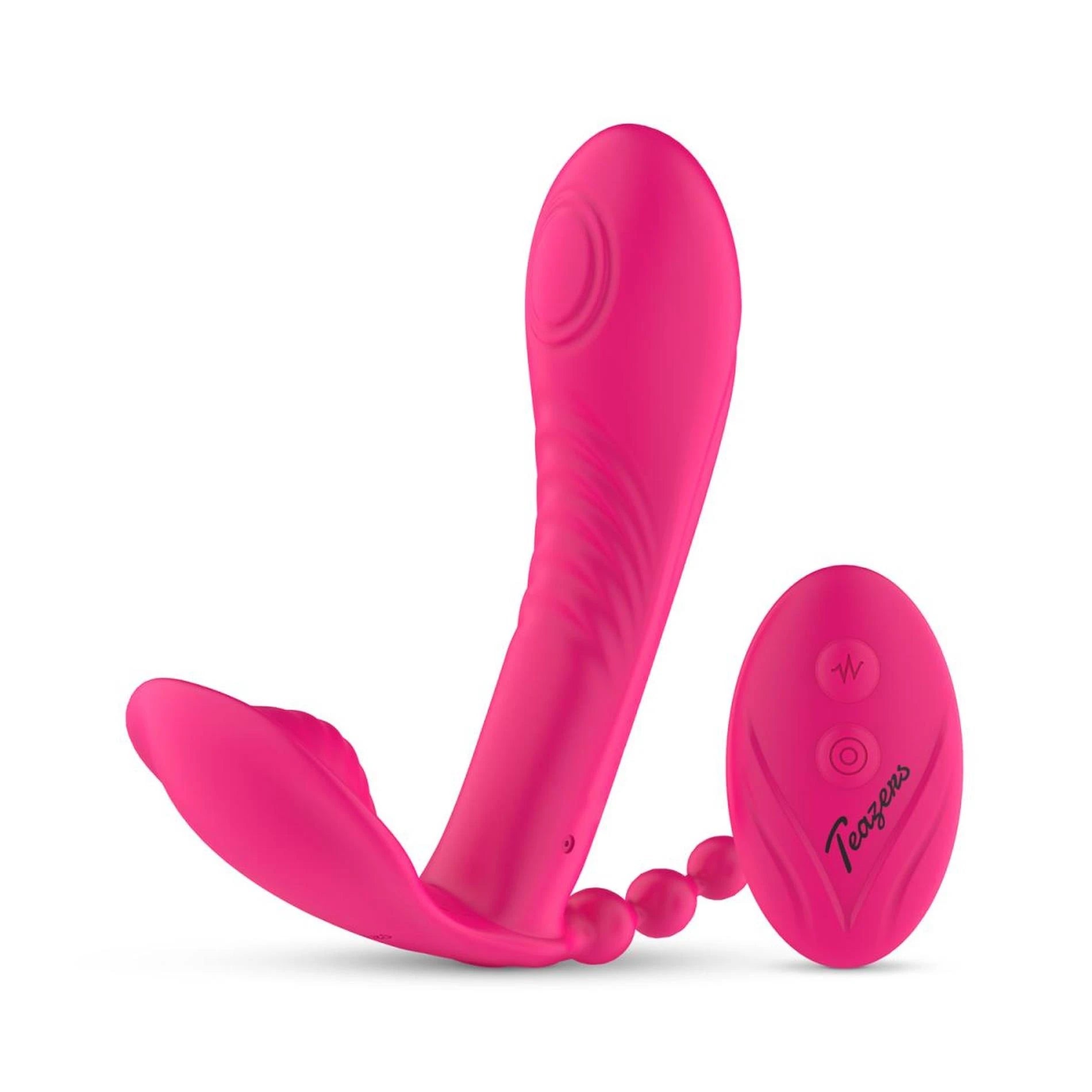 Vibromasseur portable Teazers avec télécommande