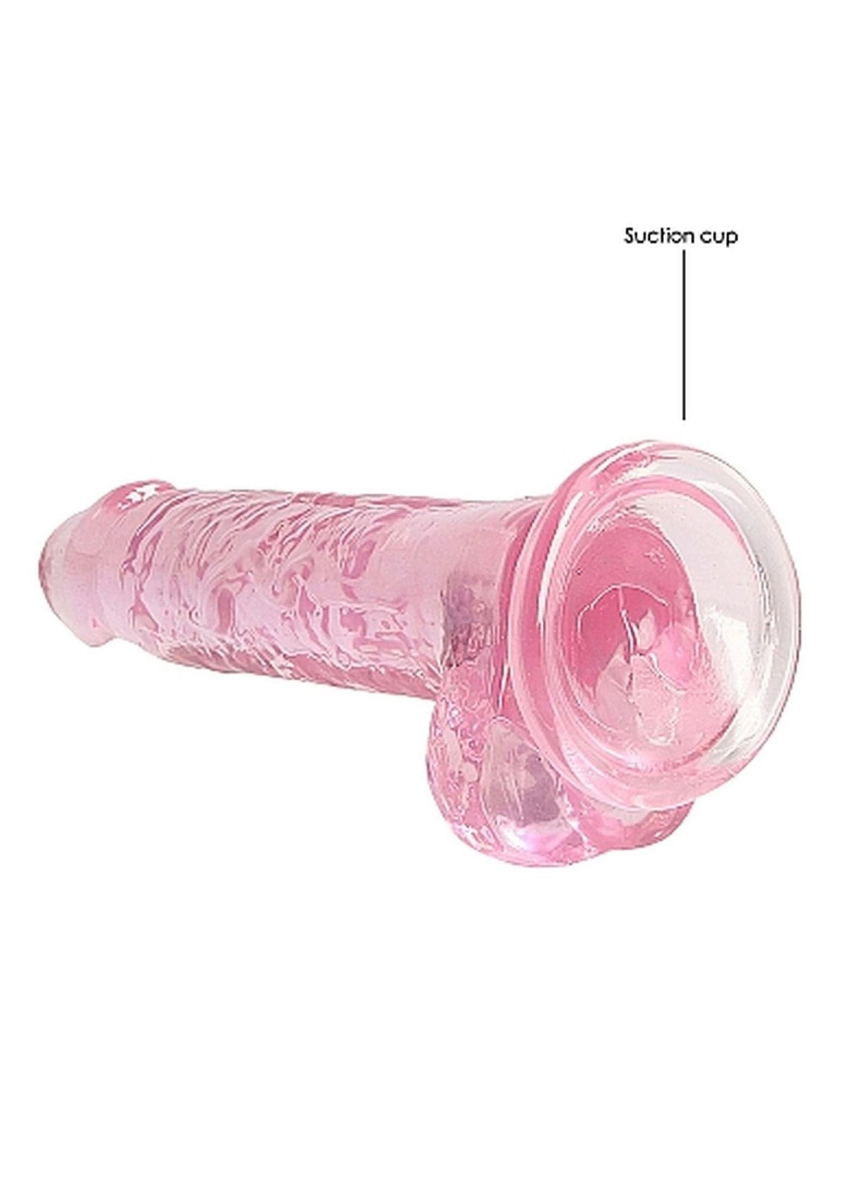 Realistic dildo 7″ 19 cm – with suction cup | RealRock