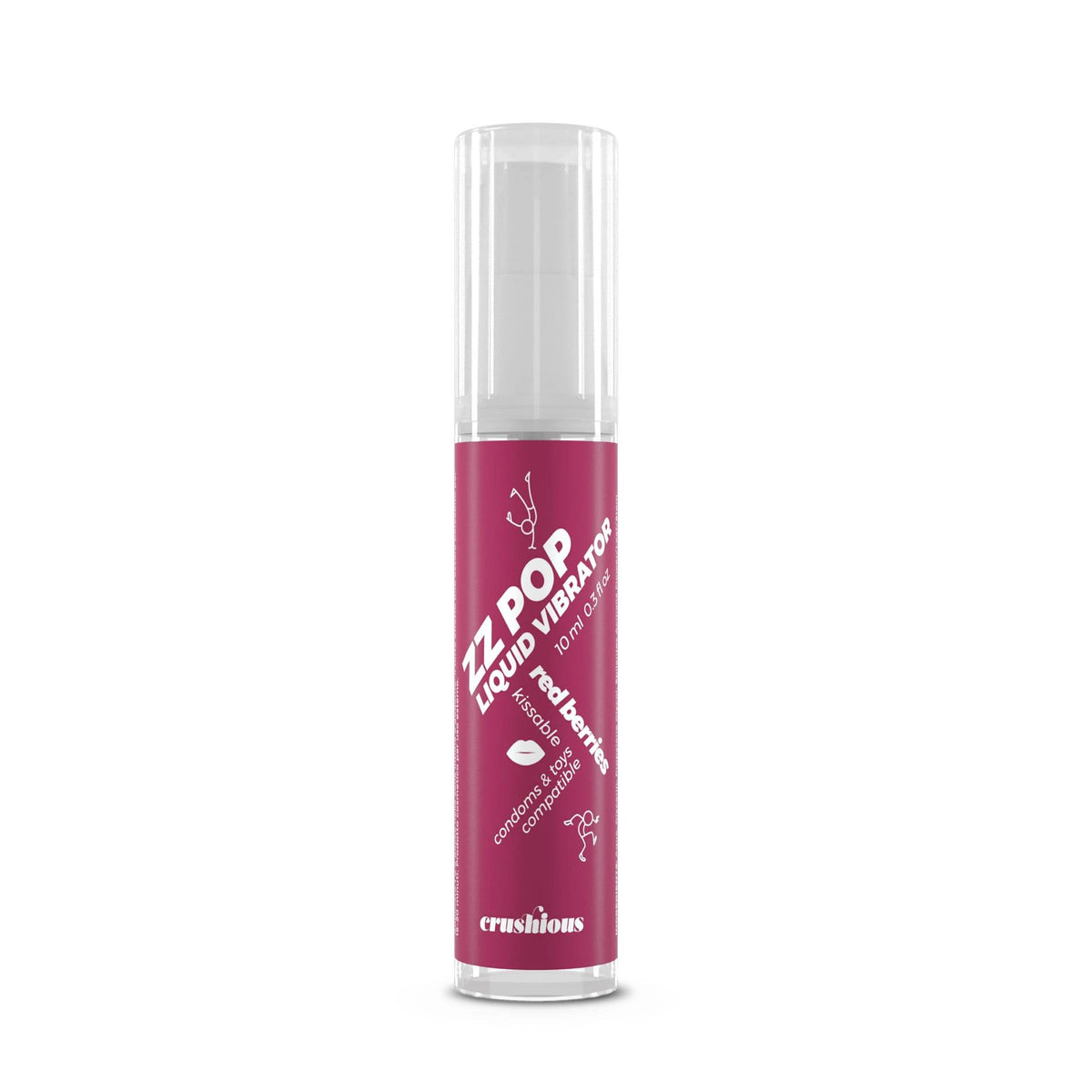 Lubricante ZZ Pop Kissable Berries 10 ml | Crushious