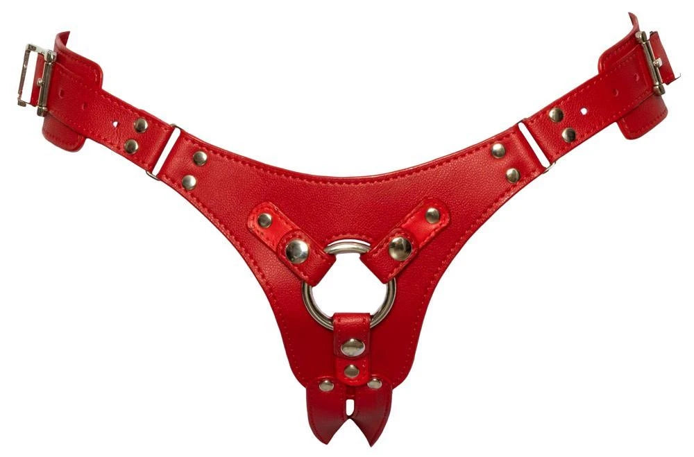Arnés strap-on – rojo | Bad Kitty