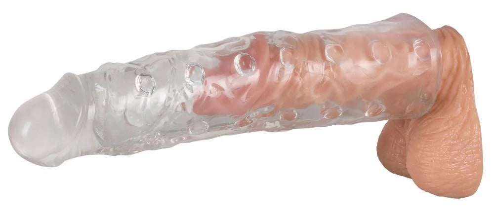 Guaina per il pene Xtension 22 cm – trasparente