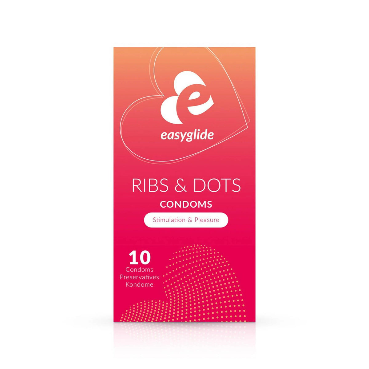 Preservativi Ribs and Dots 55-EGC005 | EasyGlide