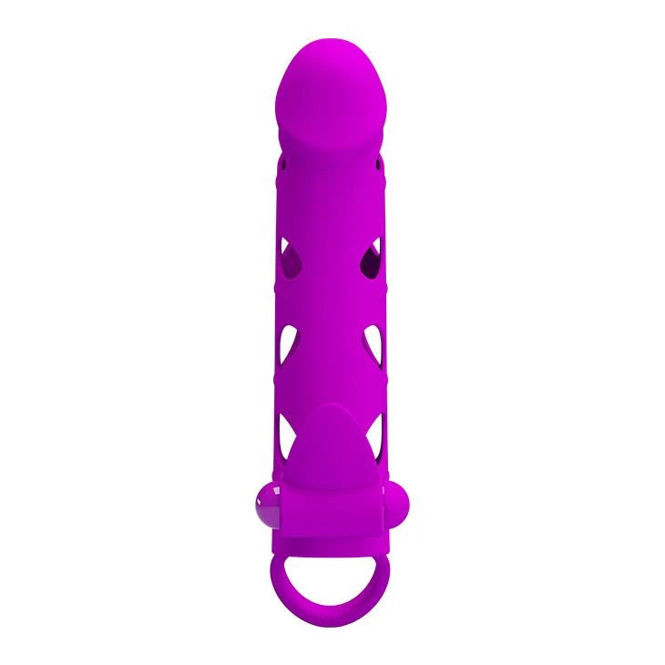 Guaina per il pene – vibrante, nera BI-026215-1 | Pretty Love