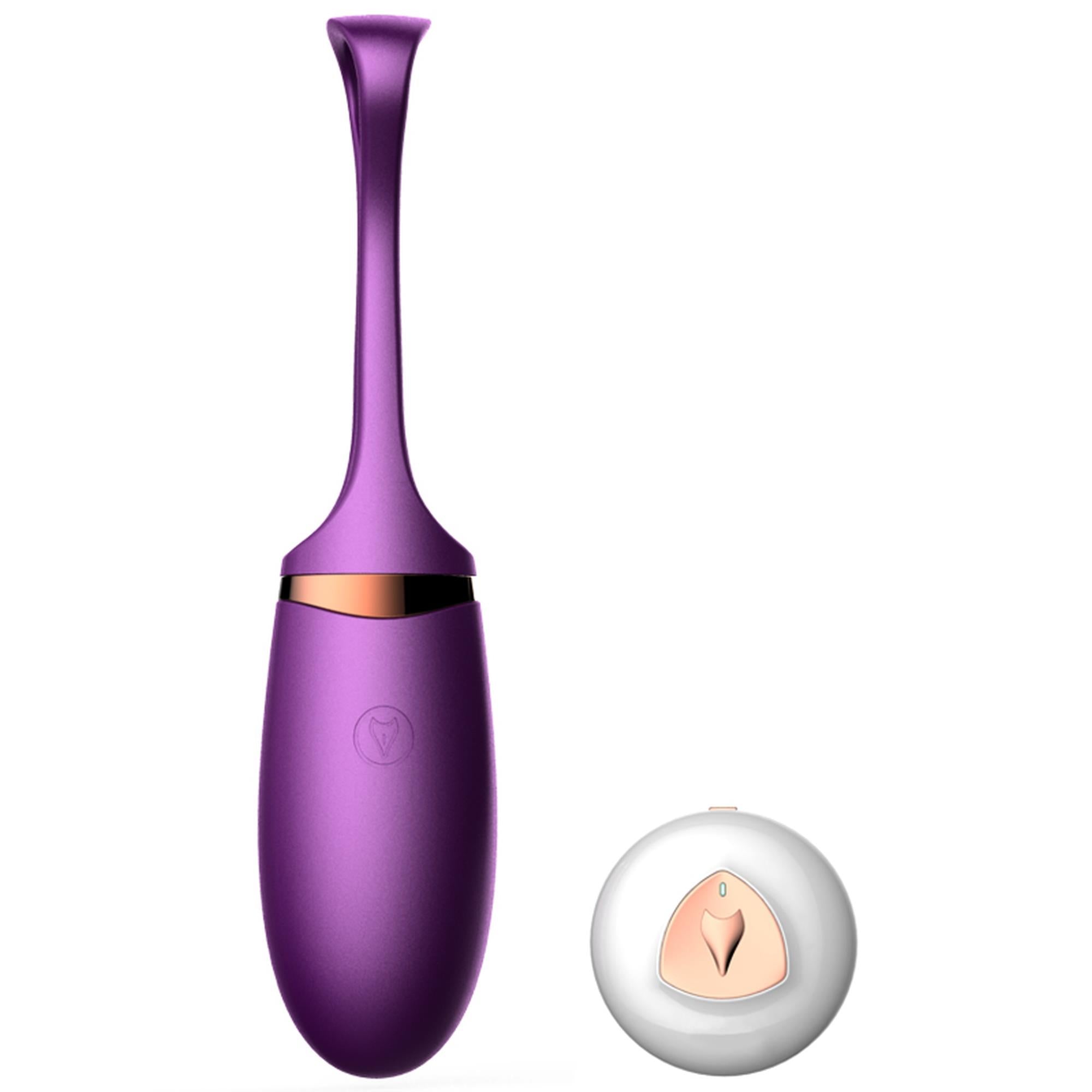 Jajko/vibr-Vibrating Silicone Love EGG USB 10 fonctions / Contrôle vocal