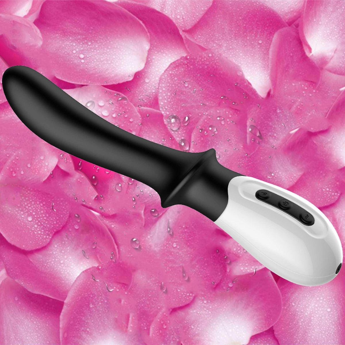 Prostata-Massagegerät 10 Funktionen – wiederaufladbar, vibrierend, schwarz | Favorites