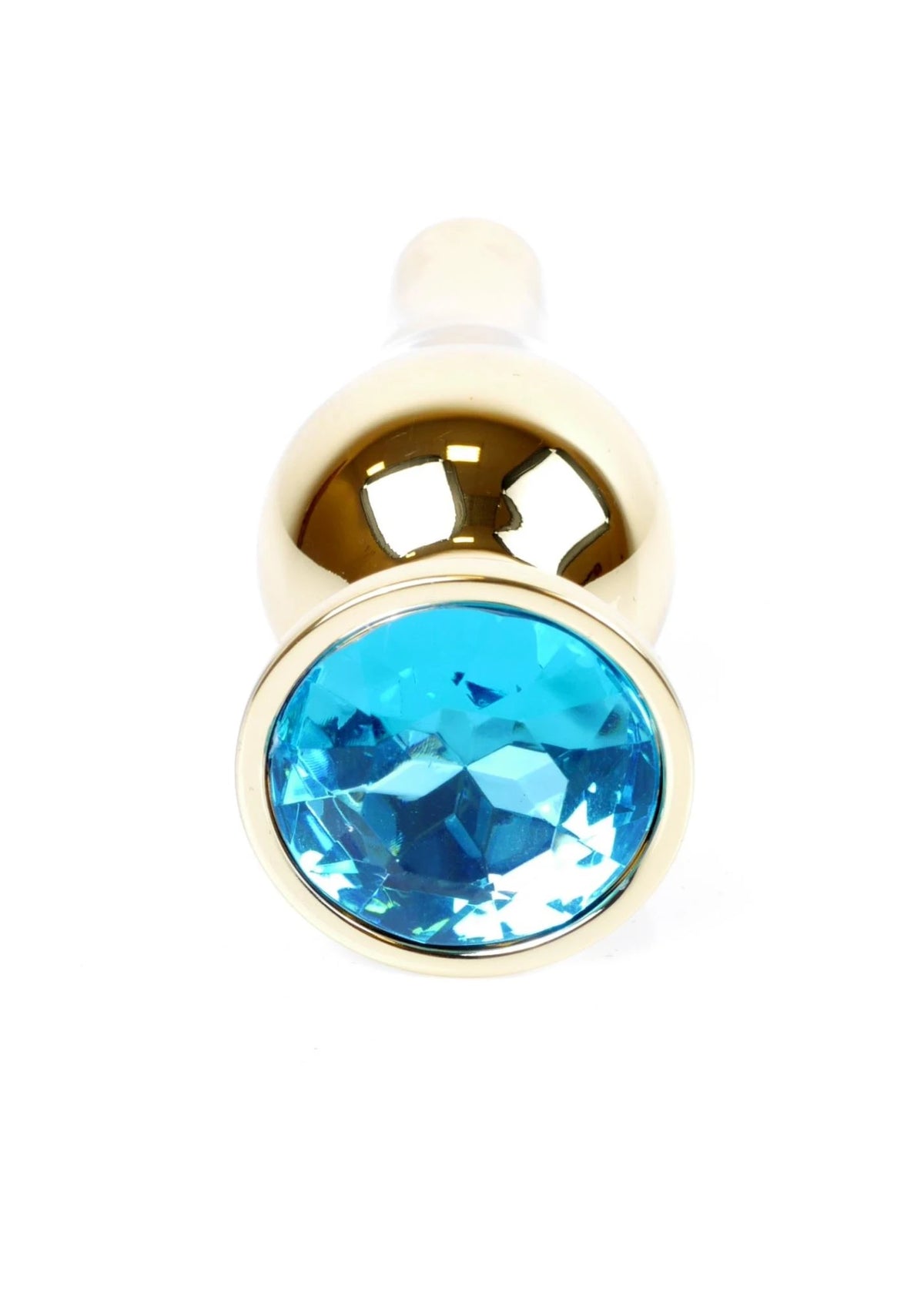 Plug anale – con gioiello, oro 64-00067ML | MyLove Toys