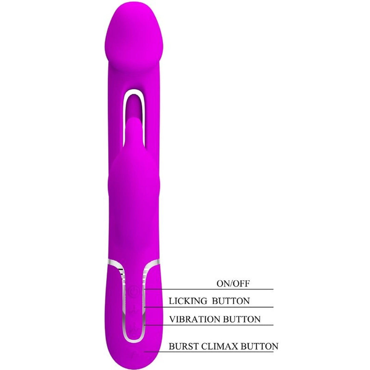 Clitoral stimulator Kampas – fuchsia | Pretty Love
