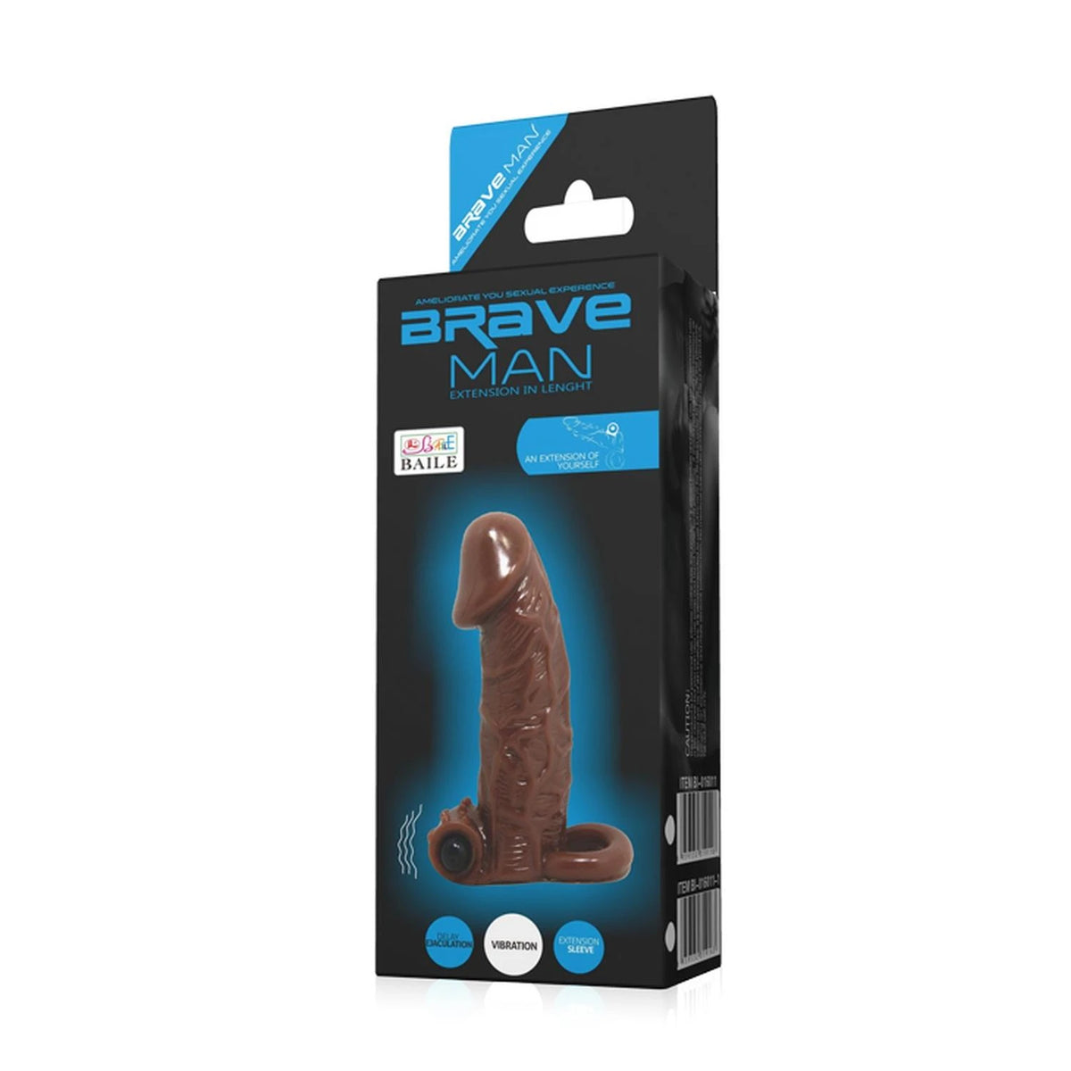 Guaina per il pene Brave – vibrante | Baile