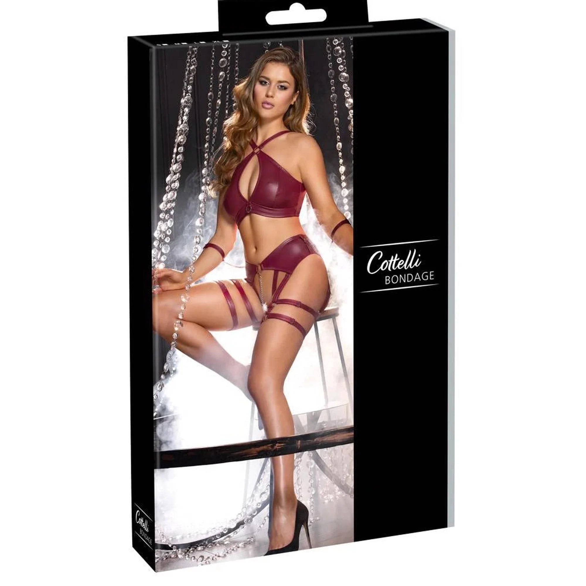 Ensemble soutien-gorge bondage L