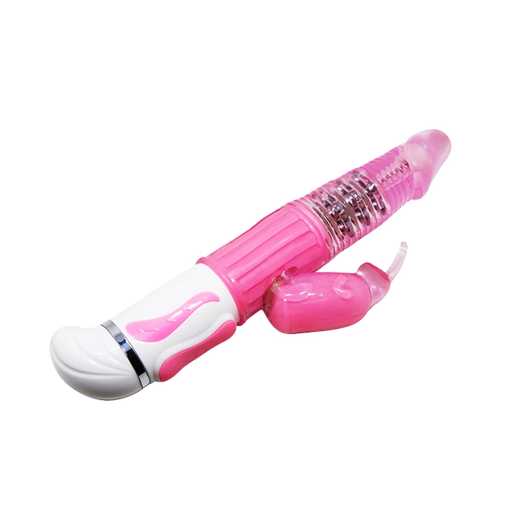 BAILE- Fasination Vibrator Rose, 12 fonctions de vibration, 4 fonctions de rotation