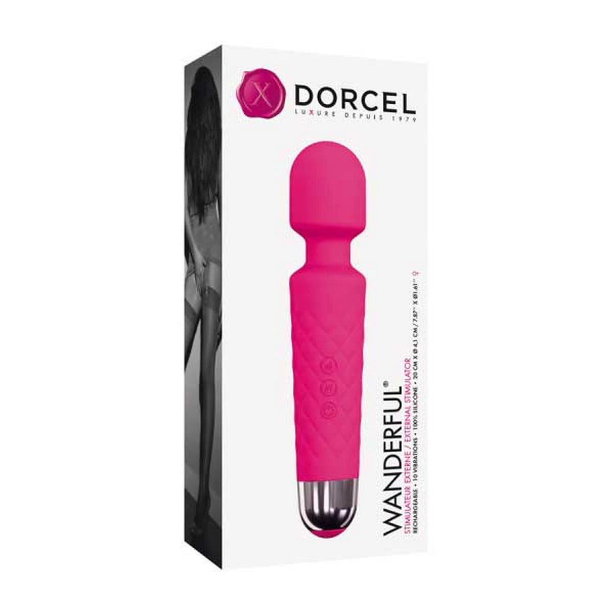 Massaggiatore wand 10 funzioni – ricaricabile | Dorcel