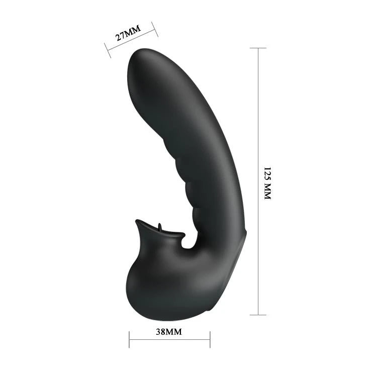 Fingervibrator Hobgoblin – wiederaufladbar, vibrierend, schwarz | Pretty Love