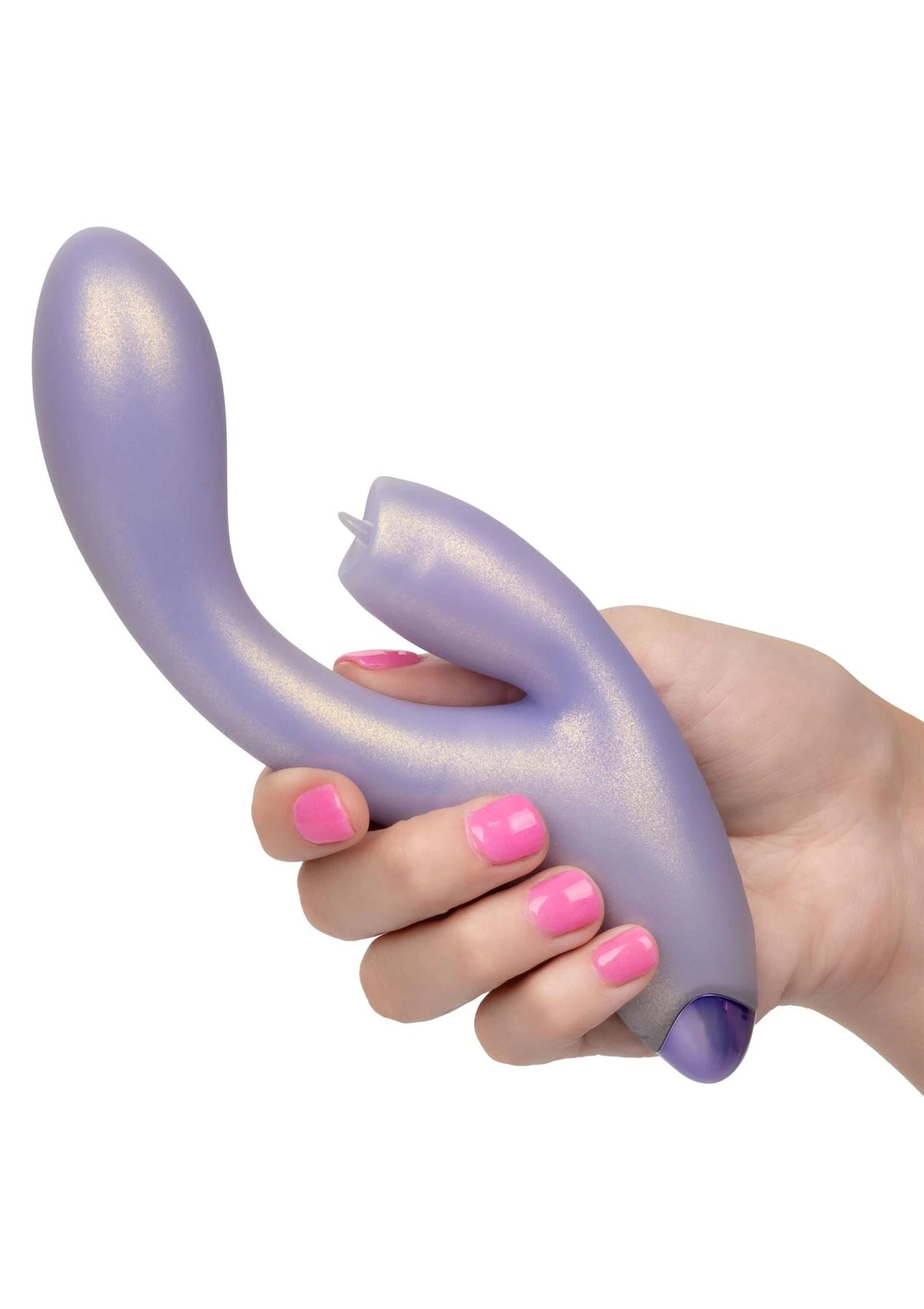Rabbit vibrátor Kiss 12 funkció – újratölthető, lila | Calexotics