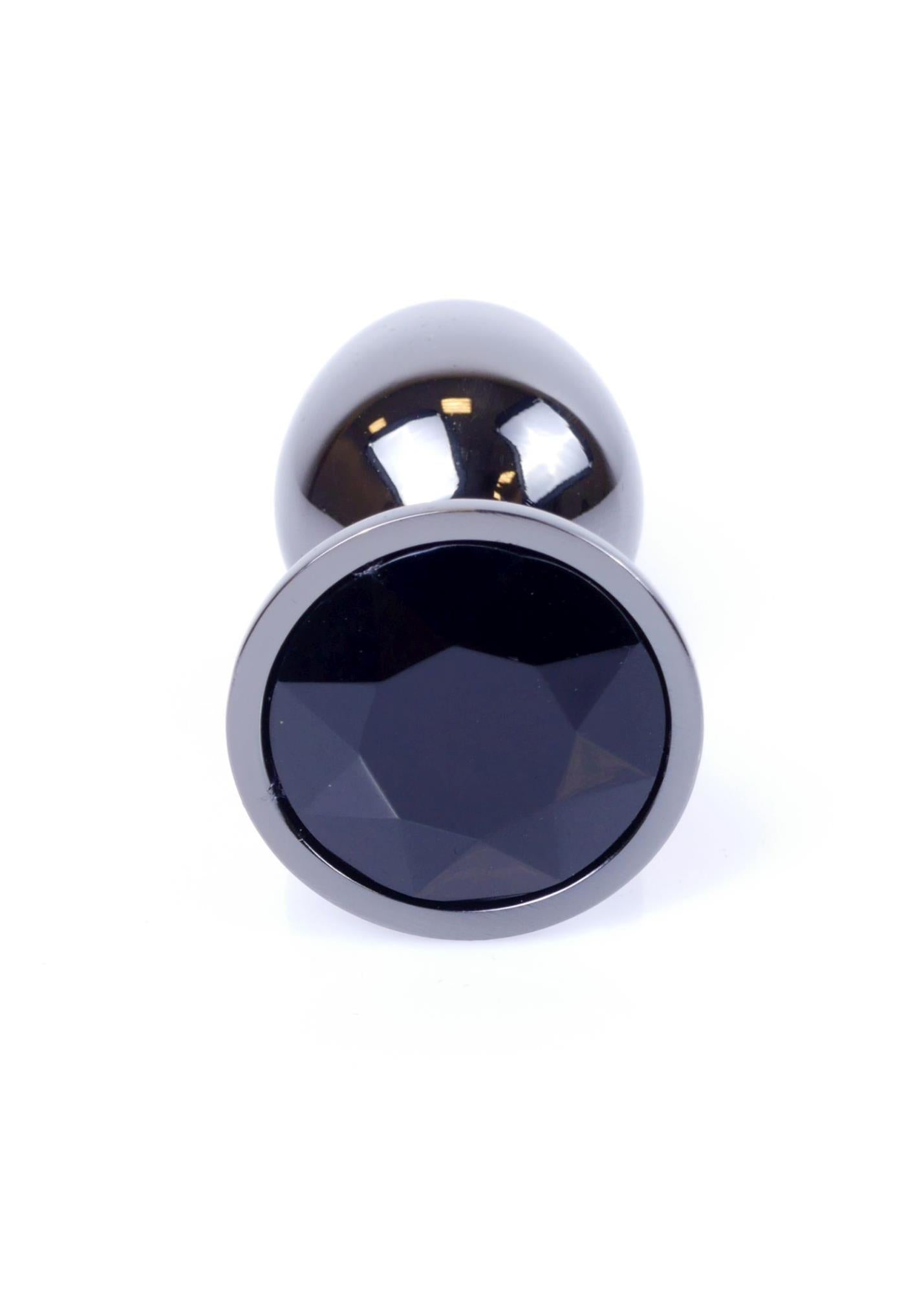 Plug-Jewellery Plug argent foncé - noir