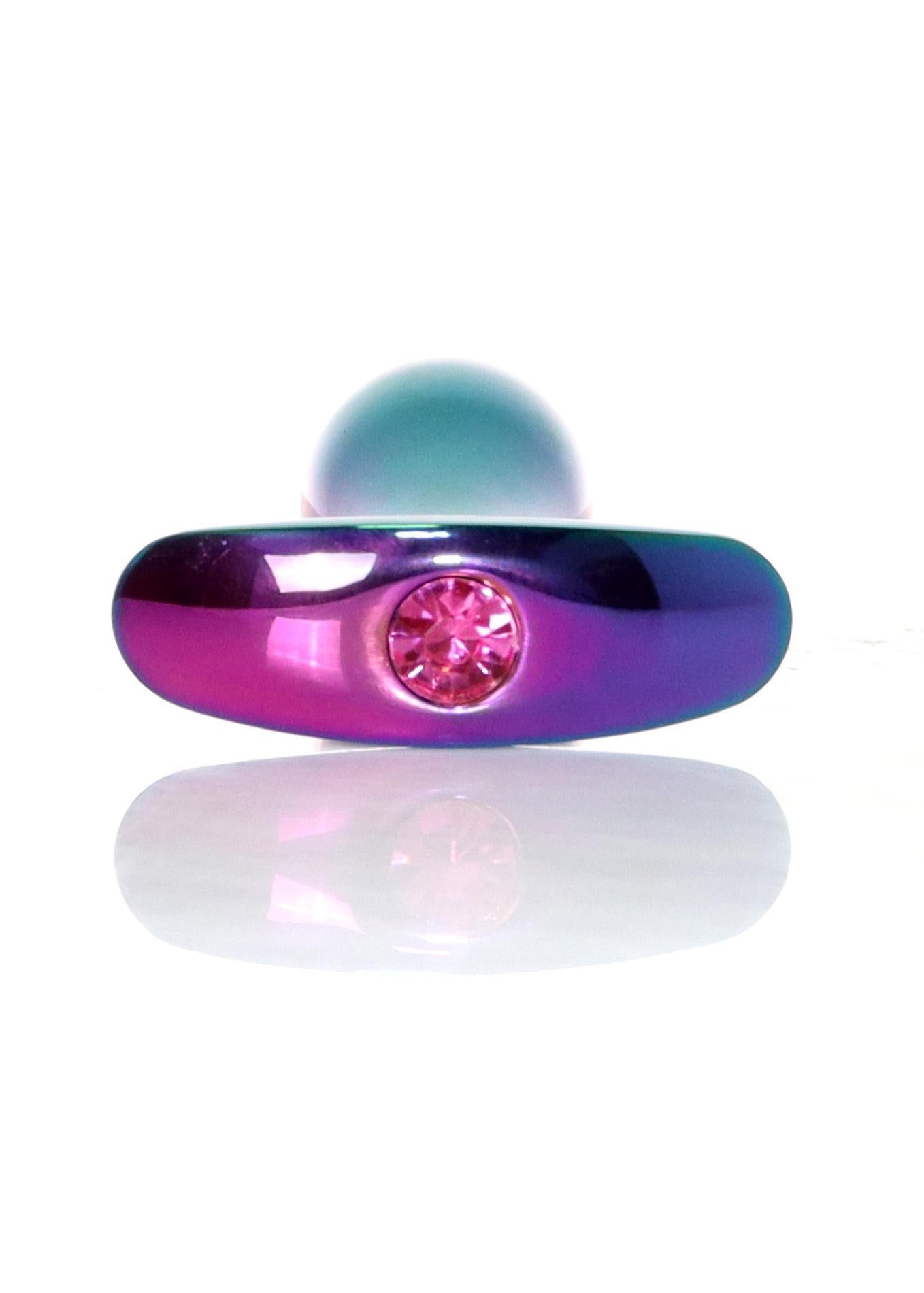 Plug-Bijoux Multicolore PLUG- Rose M