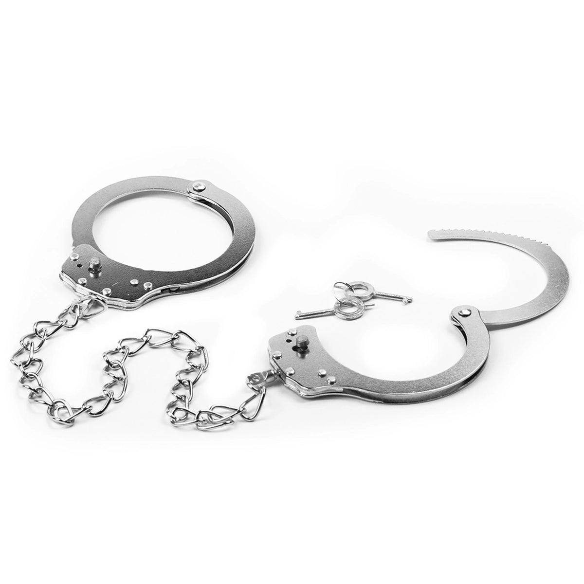Algemas Leg Cuffs – vibratória, prateada | Lovetoy