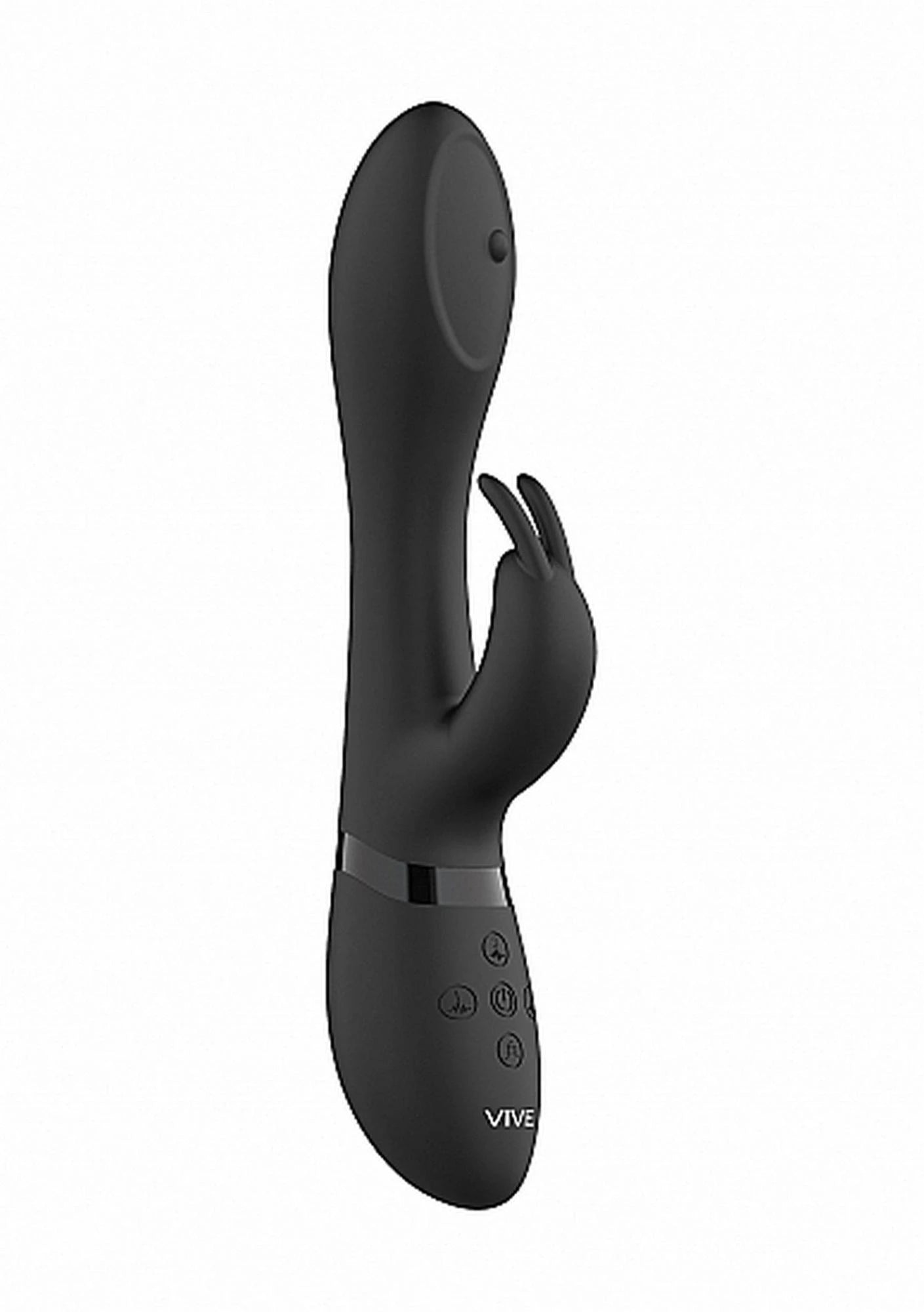 Mira Vibrator - Spinning G-spot Rabbit - Black