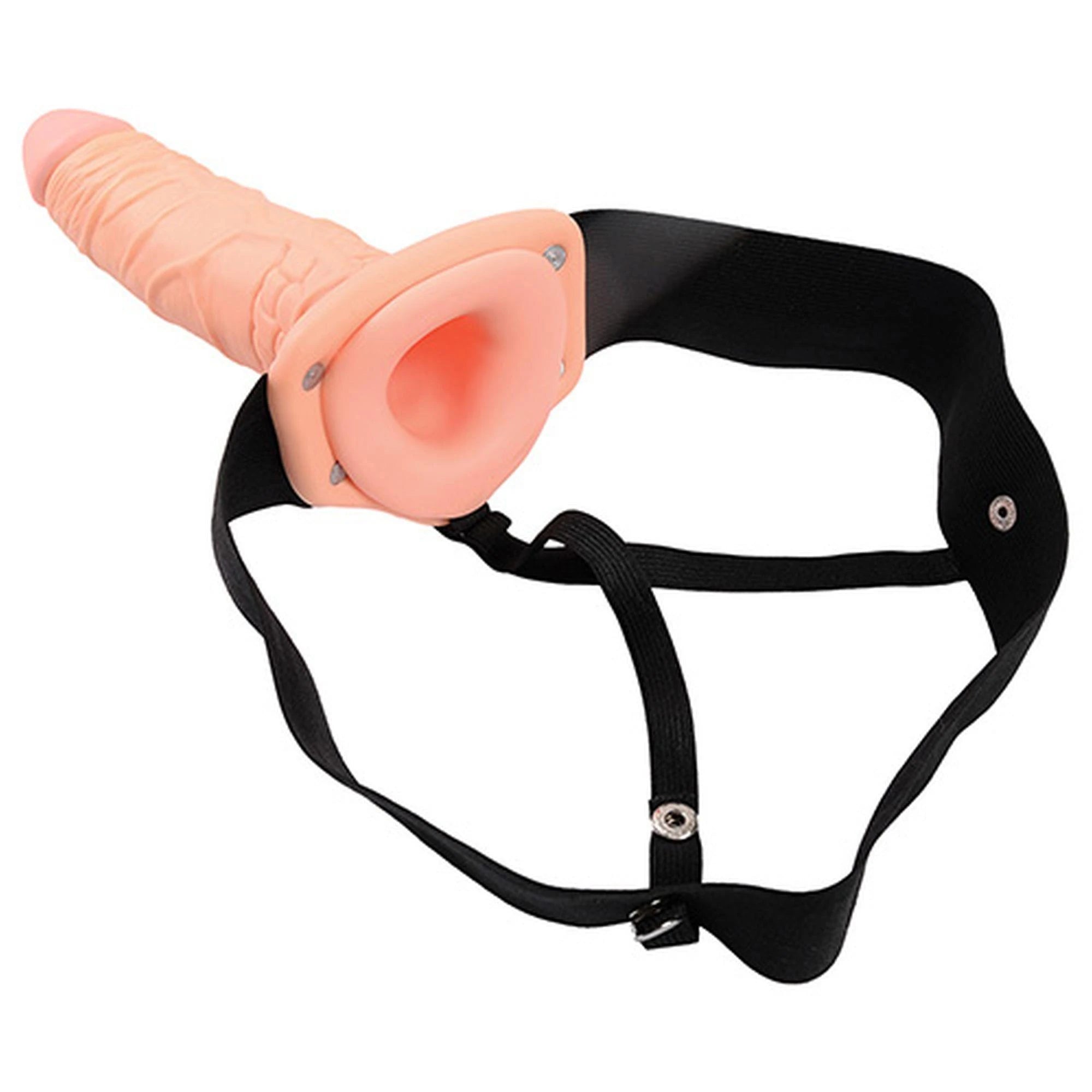 PÉNIS DE CONTRAINTE STRAP ON REAL RAPTURE 8 FLESH