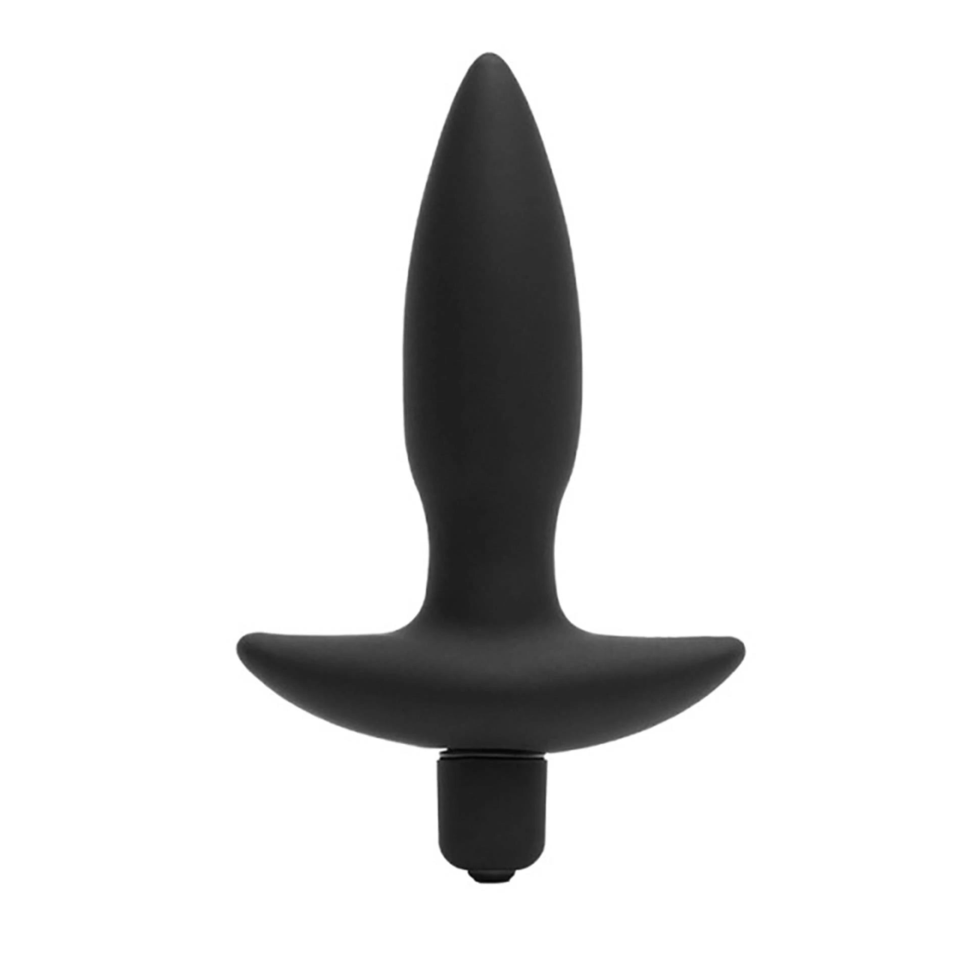 Vibromasseur plug anal noir