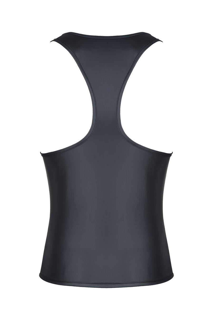 Camiseta de hombre wetlooka bez rękawów elastyczną – wetlook | Regnes Fetish Planet